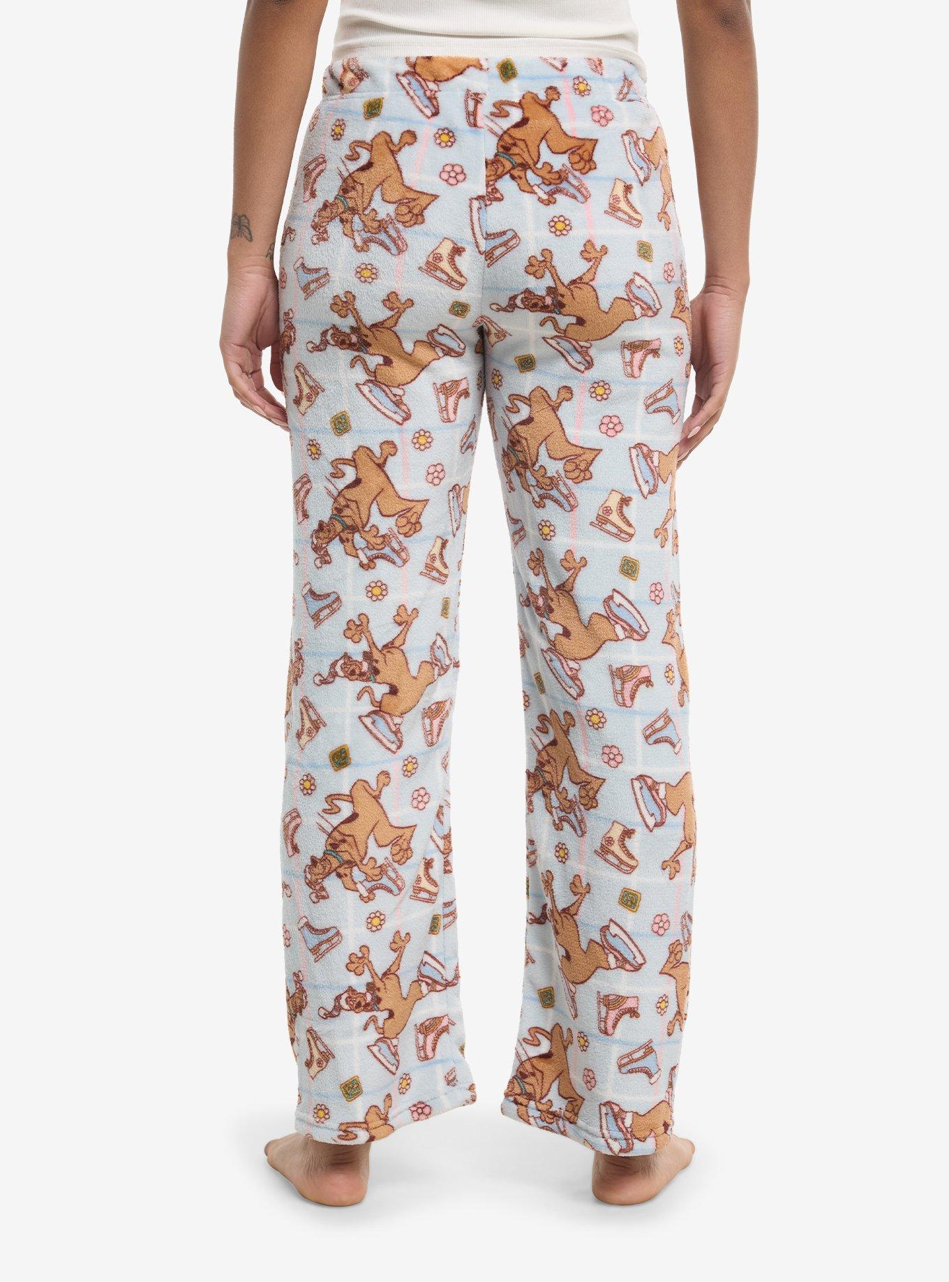 Scooby-Doo! Ice Skating Plush Pajama Pants, , hi-res