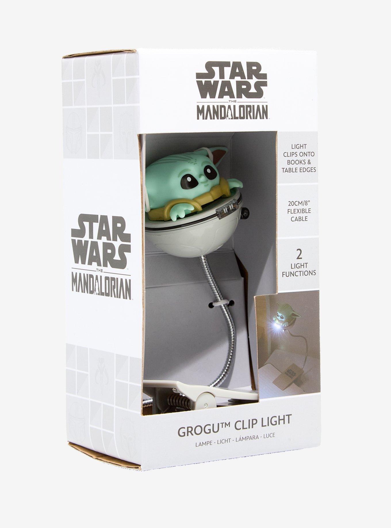 Star Wars The Mandalorian Grogu Figural Clip Book Light, , alternate