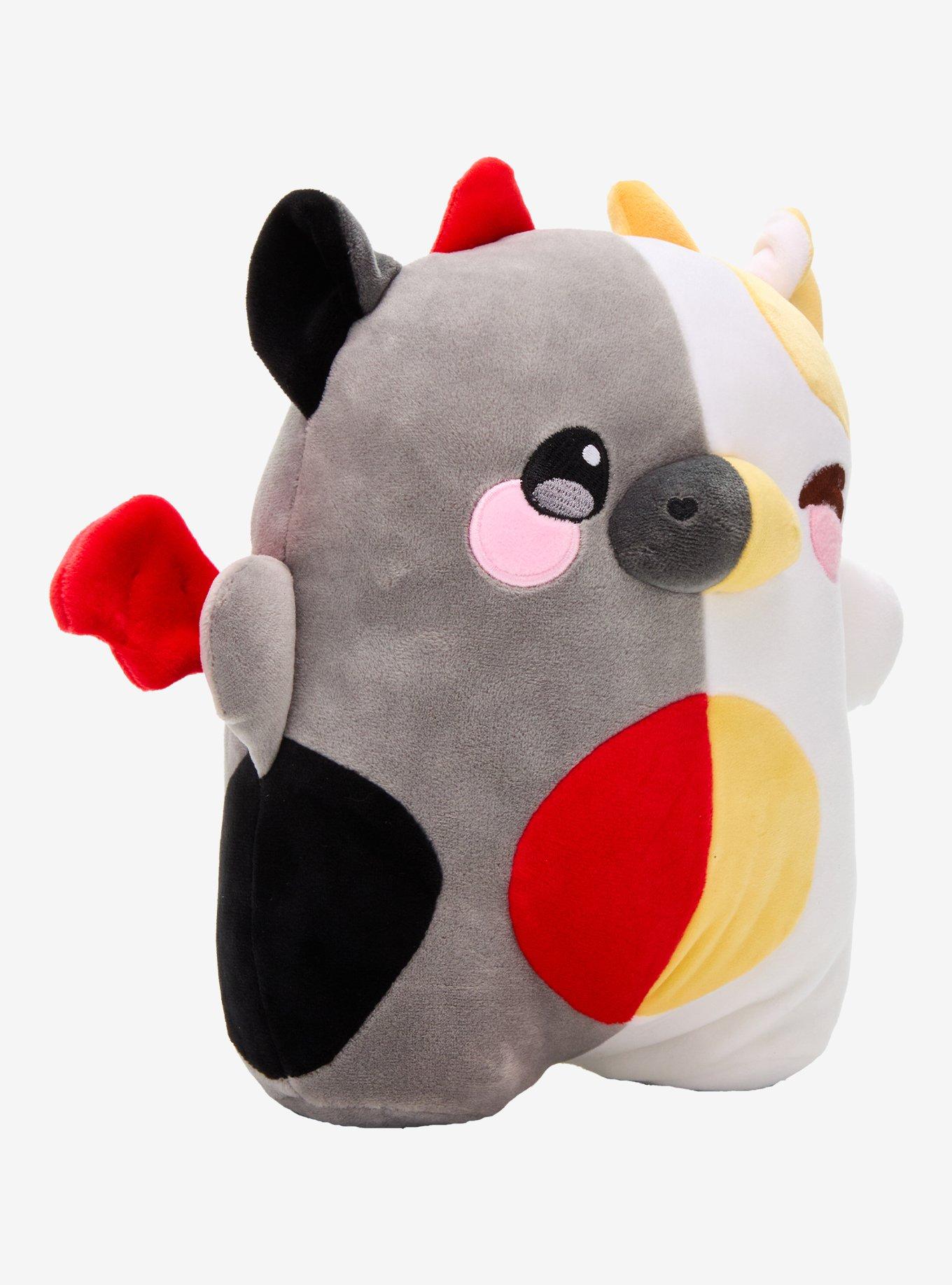 PlushGoals Half & Half Devil & Angel Cow Plush, , hi-res