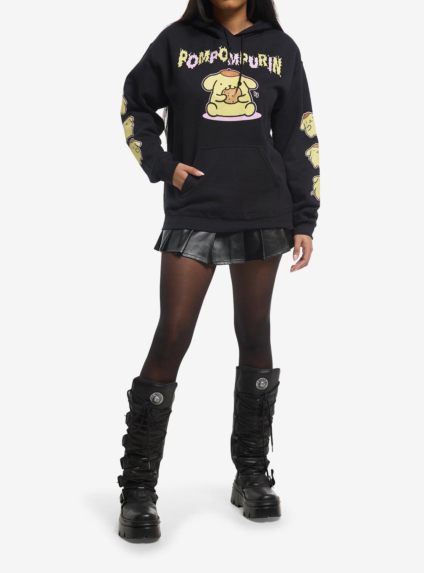Pompompurin Cookie Pose Metal Hoodie, MULTI, alternate
