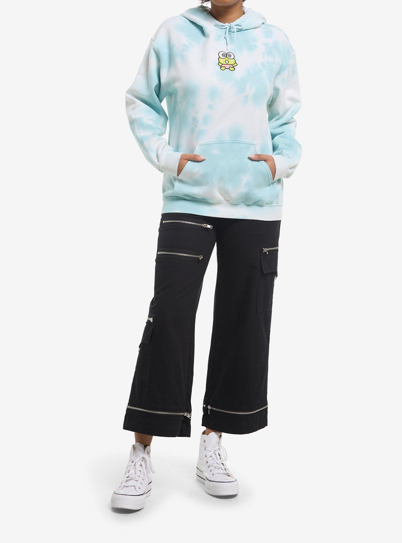 Keroppi Grid Tie-Dye Hoodie, MULTI, alternate