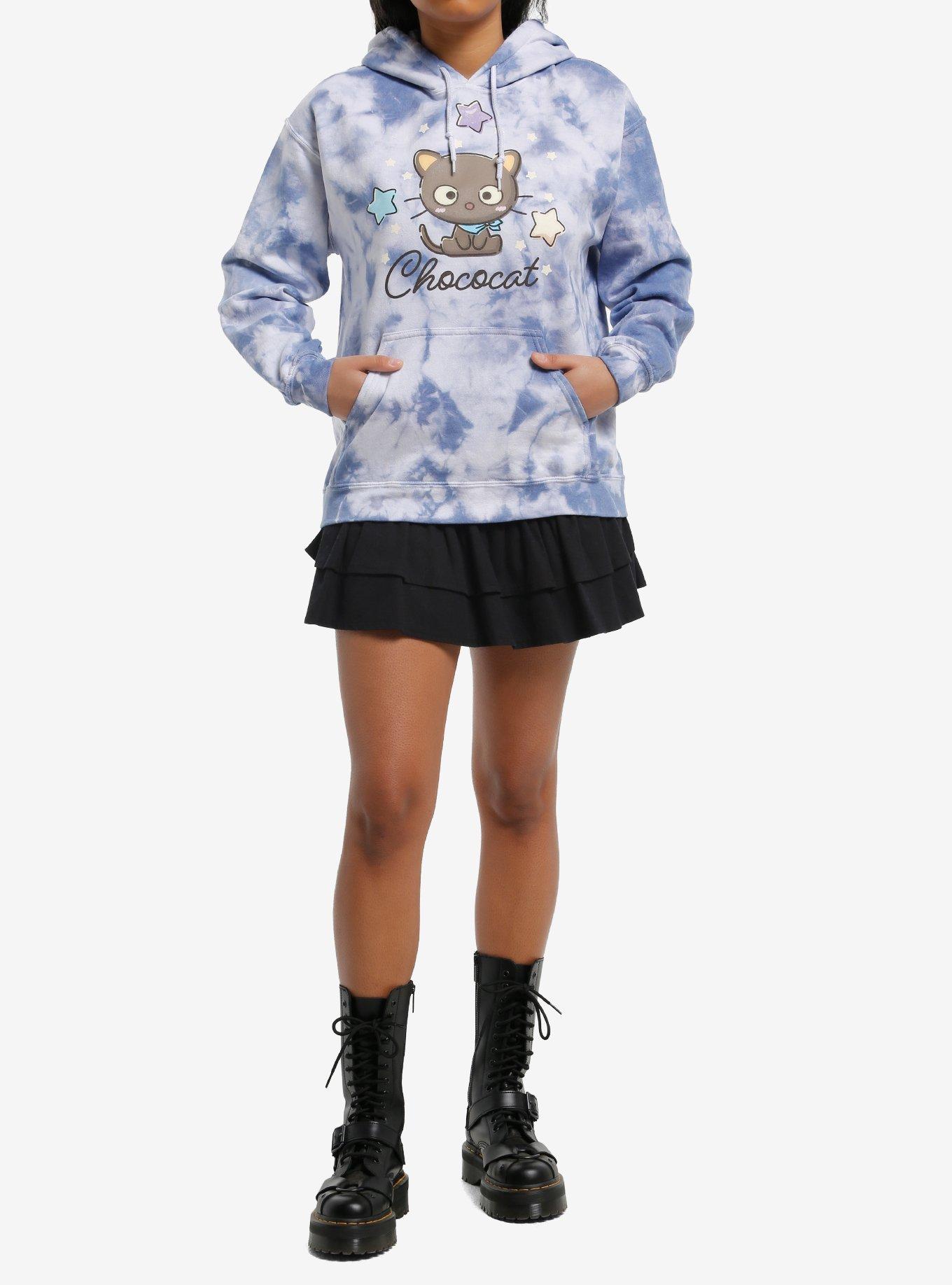 Chococat Stars Tie-Dye Hoodie, MULTI, alternate