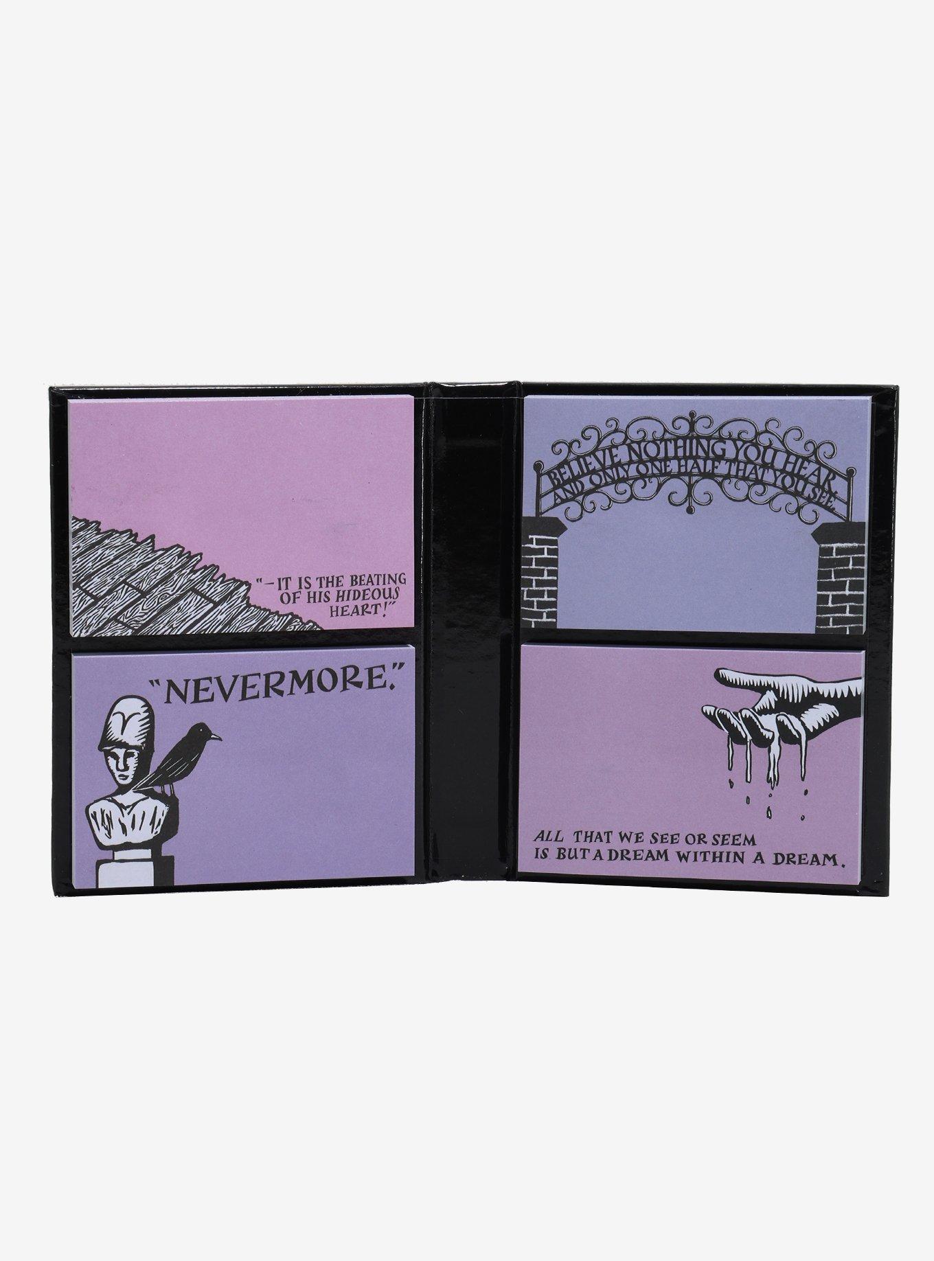 Edgar Allan Poe Sticky Notes, , hi-res