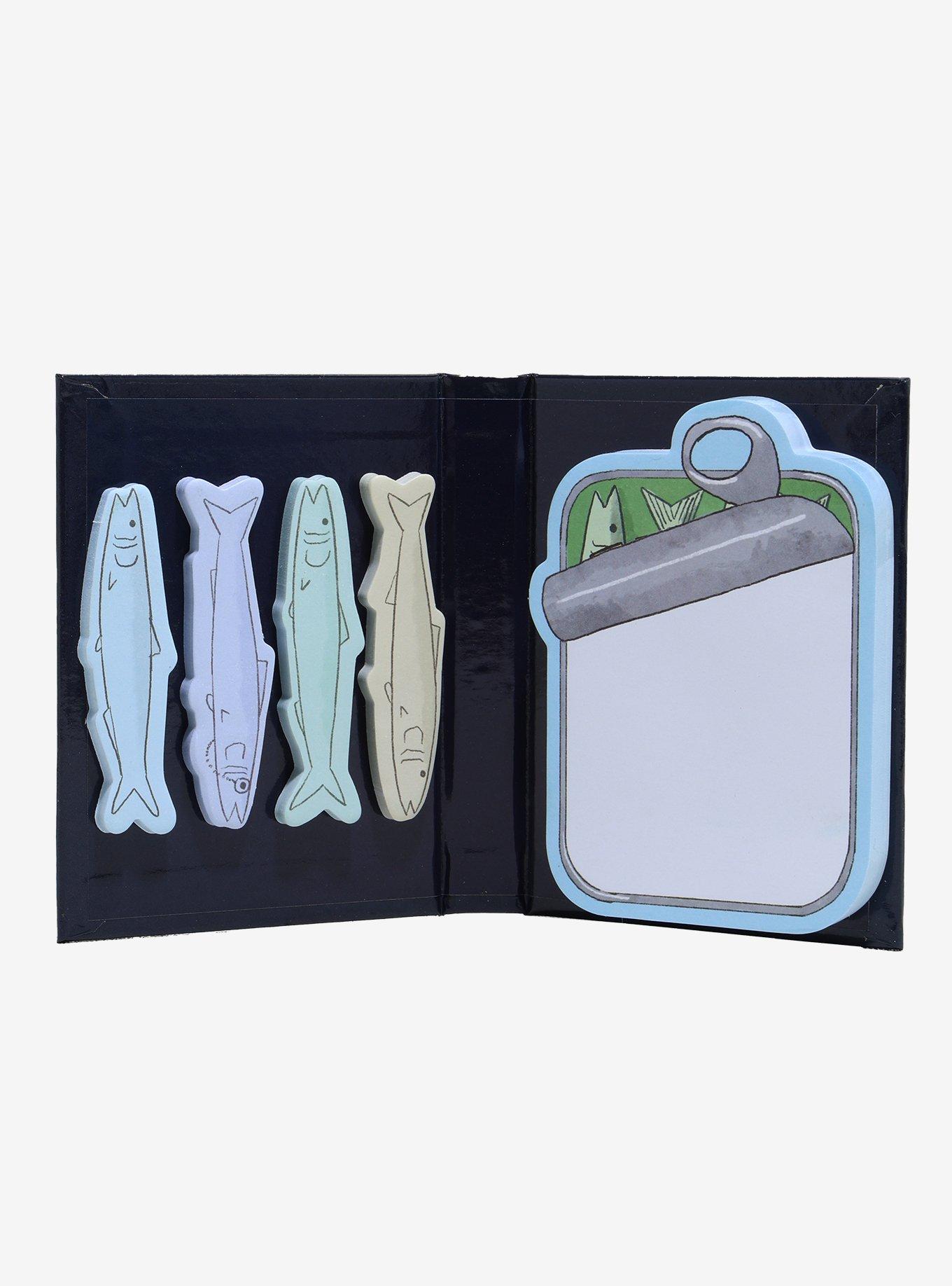 Tinned Fish Sticky Notes, , hi-res