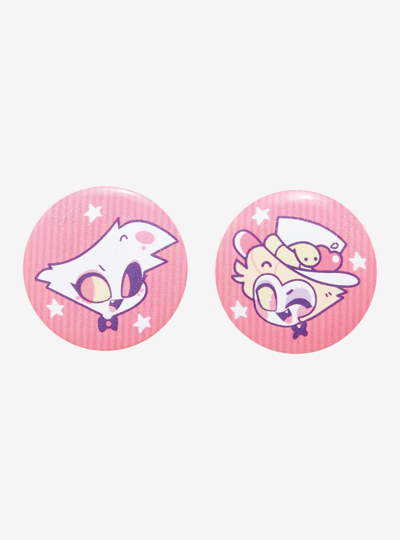 Hazbin Hotel Pastel Chibi Character Blind Bag Mini Buttons, , alternate