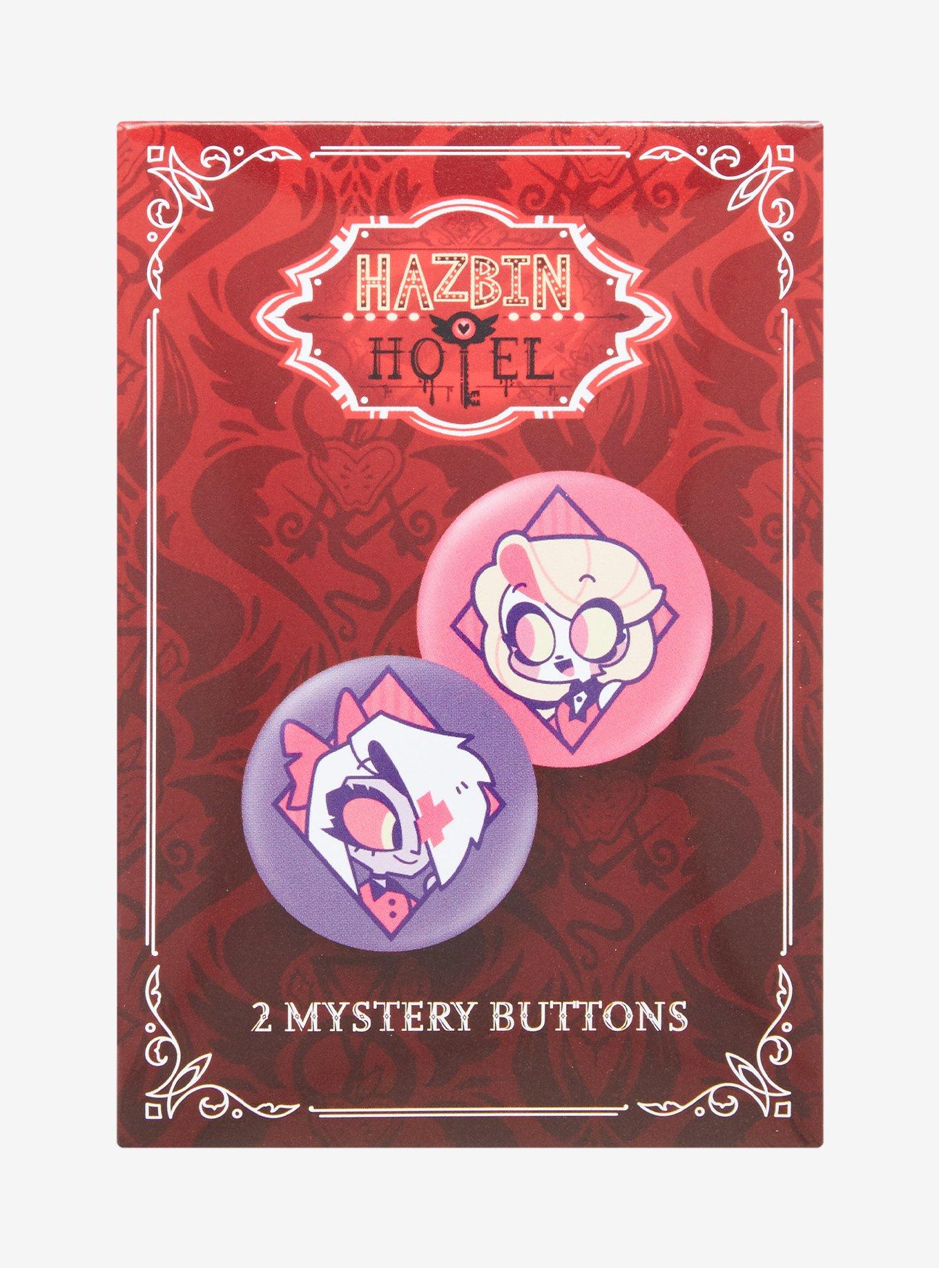 Hazbin Hotel Pastel Chibi Character Blind Bag Mini Buttons, , alternate