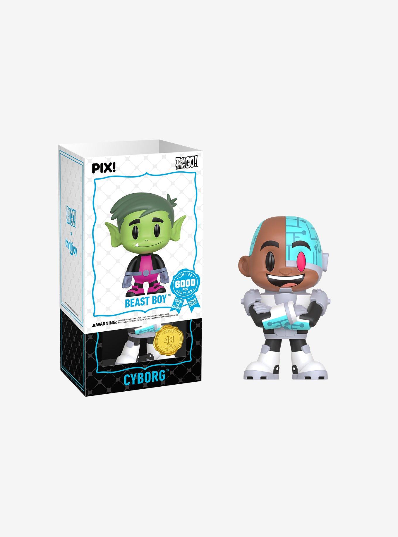 Thrilljoy Teen Titans Go! Pix! Beast Boy Vinyl Figure, , alternate