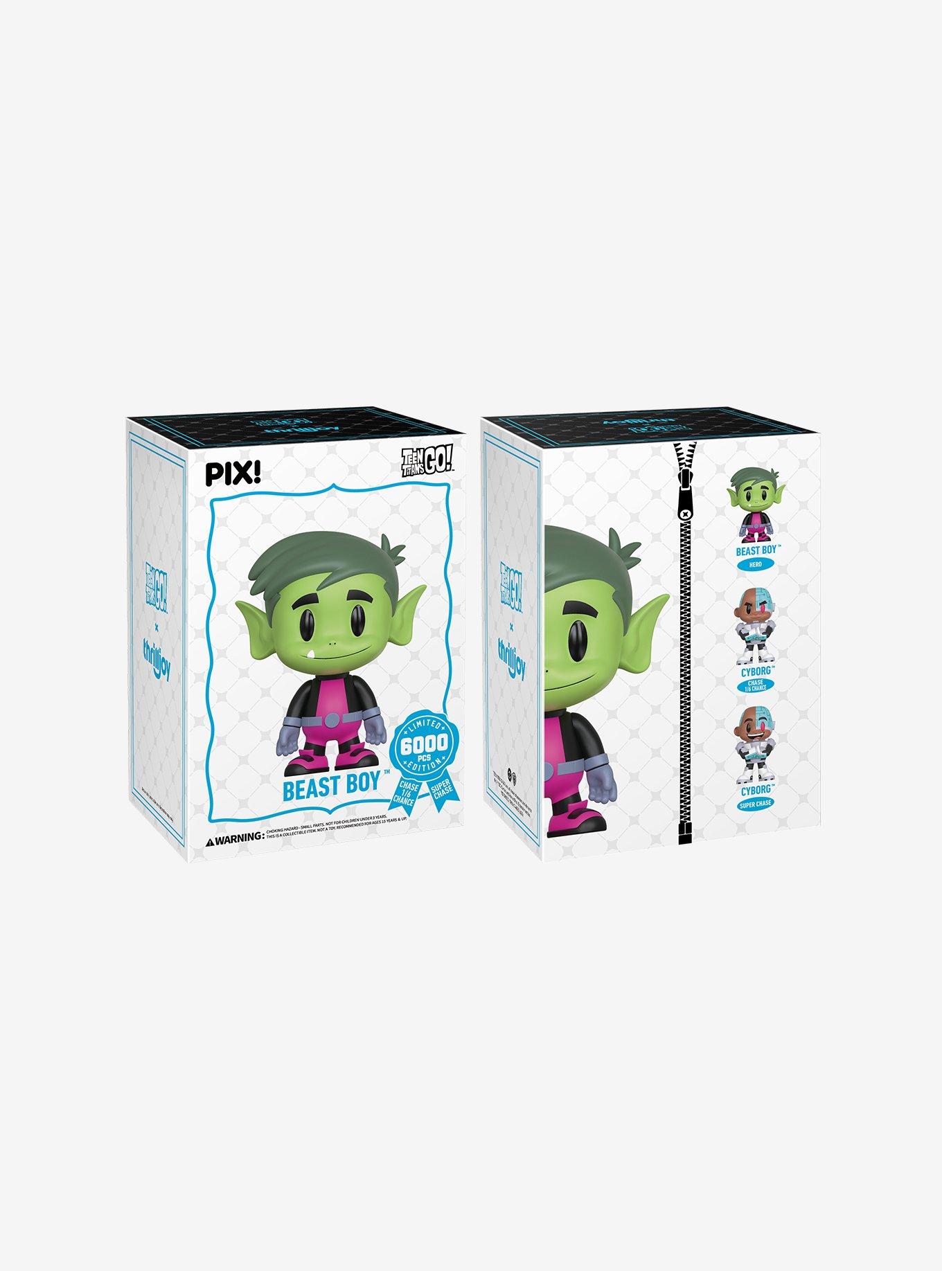 Thrilljoy Teen Titans Go! Pix! Beast Boy Vinyl Figure