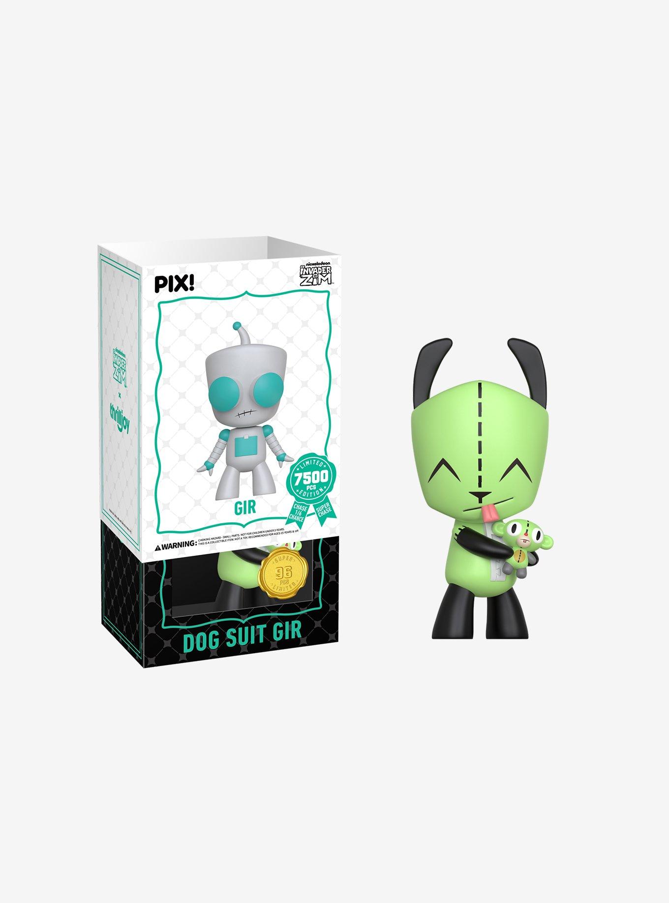 Thrilljoy Invader Zim Pix! GIR Vinyl Figure, , alternate