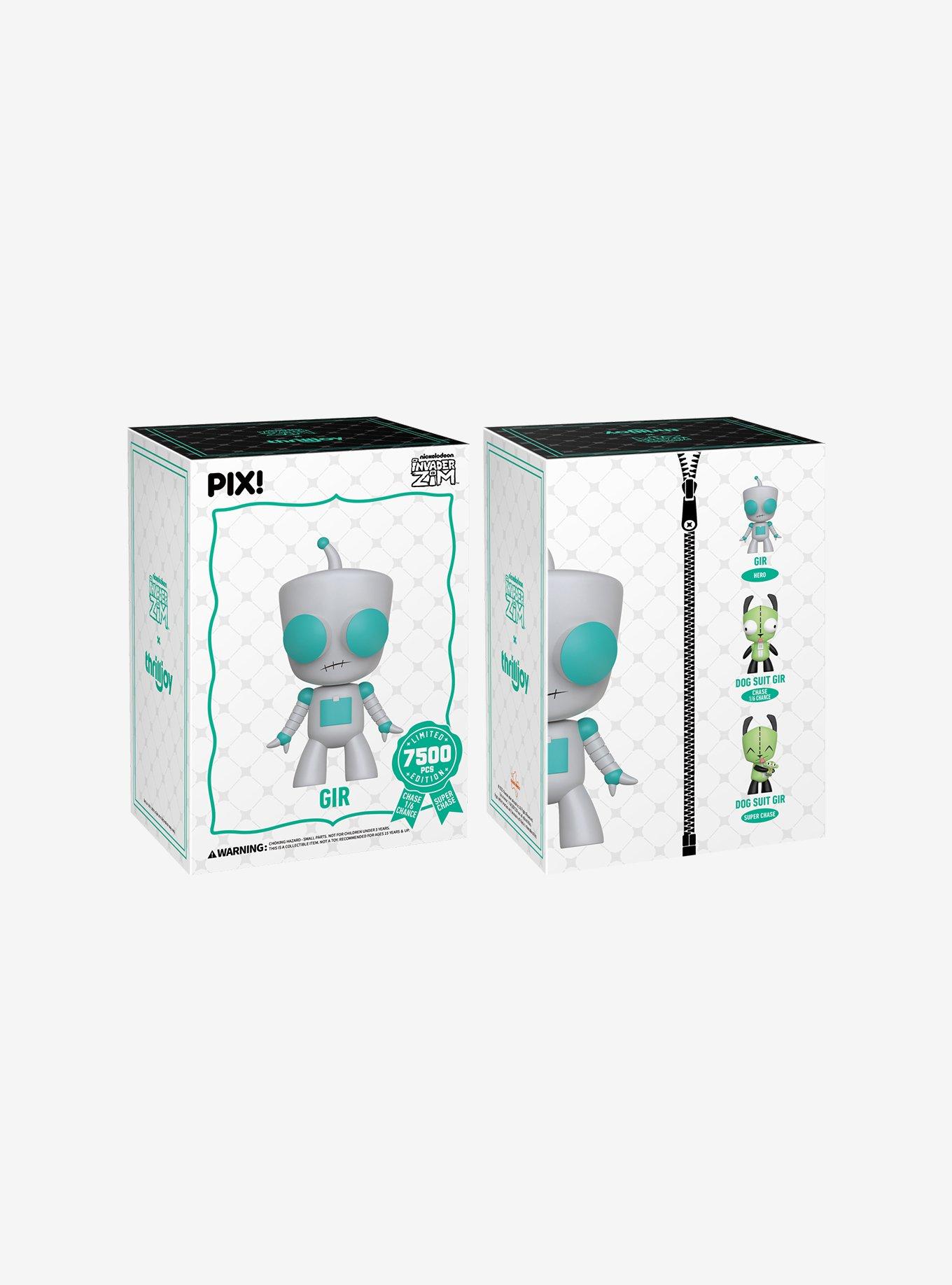 Thrilljoy Invader Zim Pix! GIR Vinyl Figure, , alternate