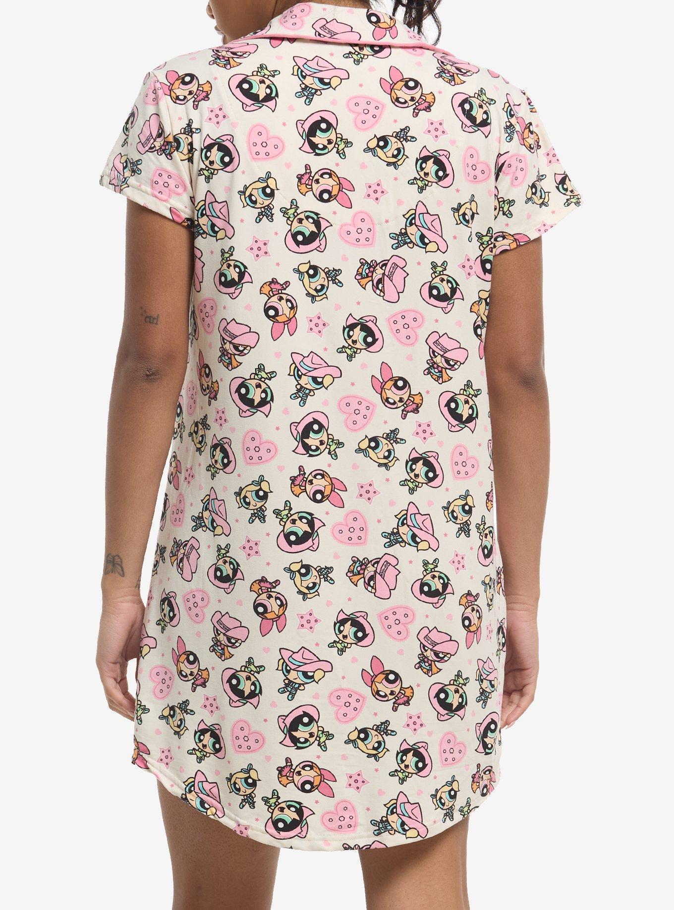 The Powerpuff Girls Cowgirls Pajama Dress, , hi-res