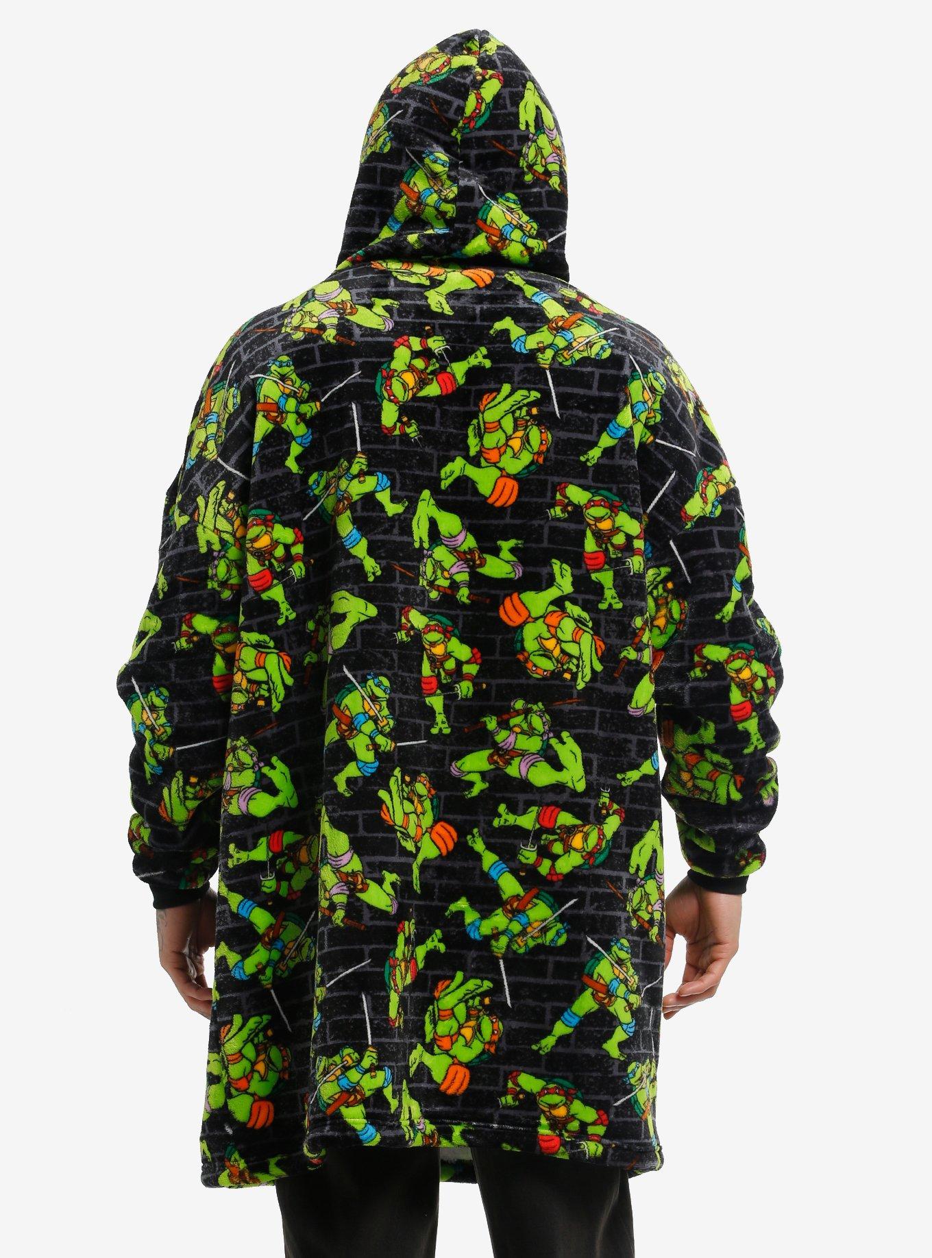 Teenage Mutant Ninja Turtles Fuzzy Oversized Hoodie, , hi-res