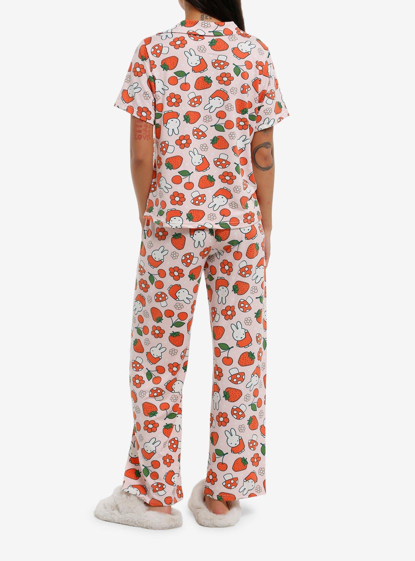 Miffy Strawberries Pajama Set, , hi-res