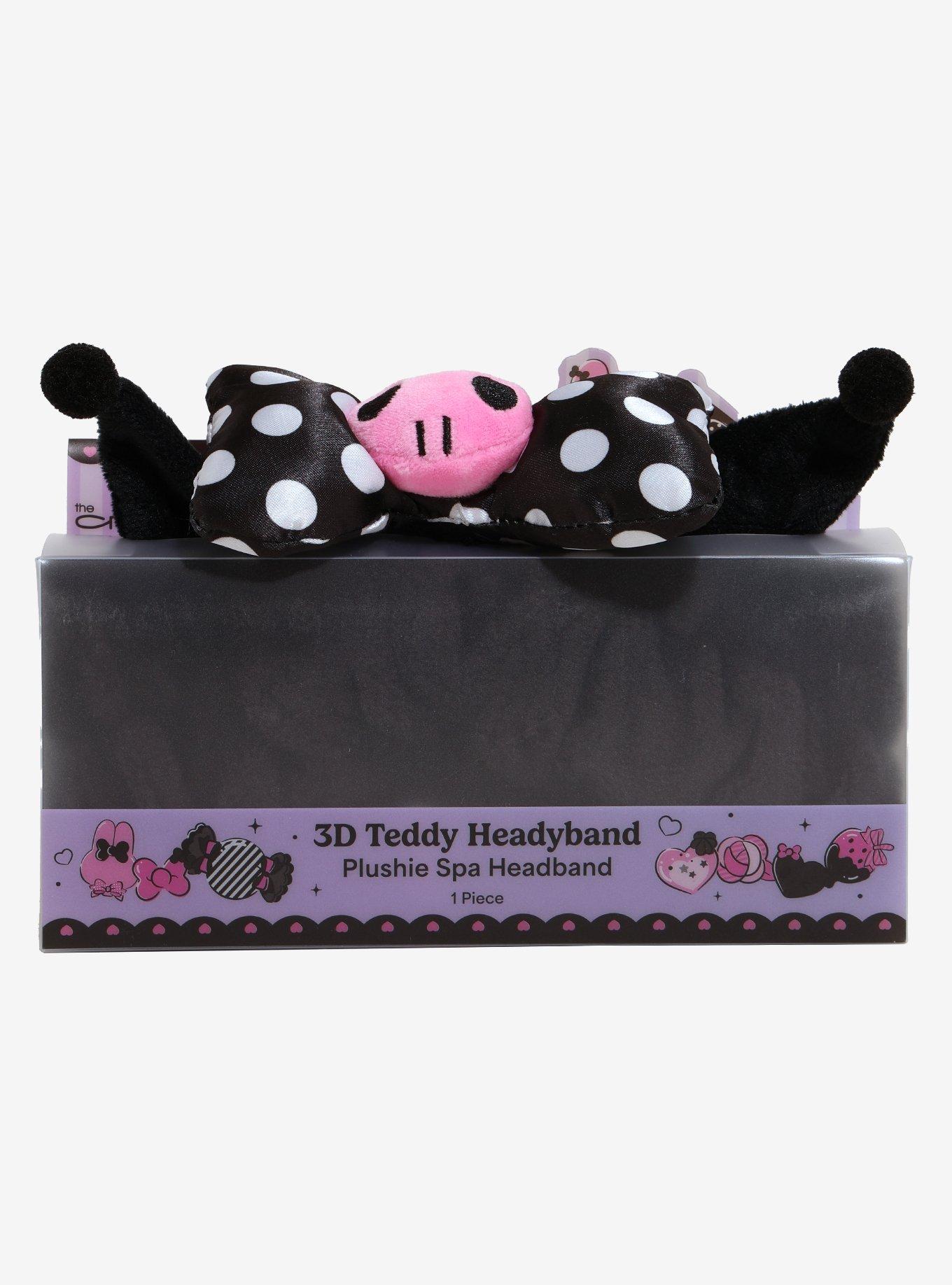 The Creme Shop Kuromi Polka Dot Spa Headband, , hi-res