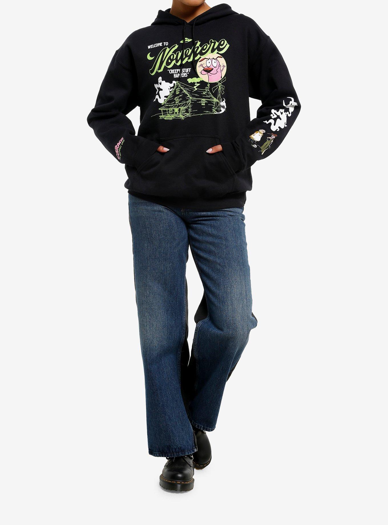 Courage The Cowardly Dog Welcome To Nowhere Hoodie, MULTI, alternate