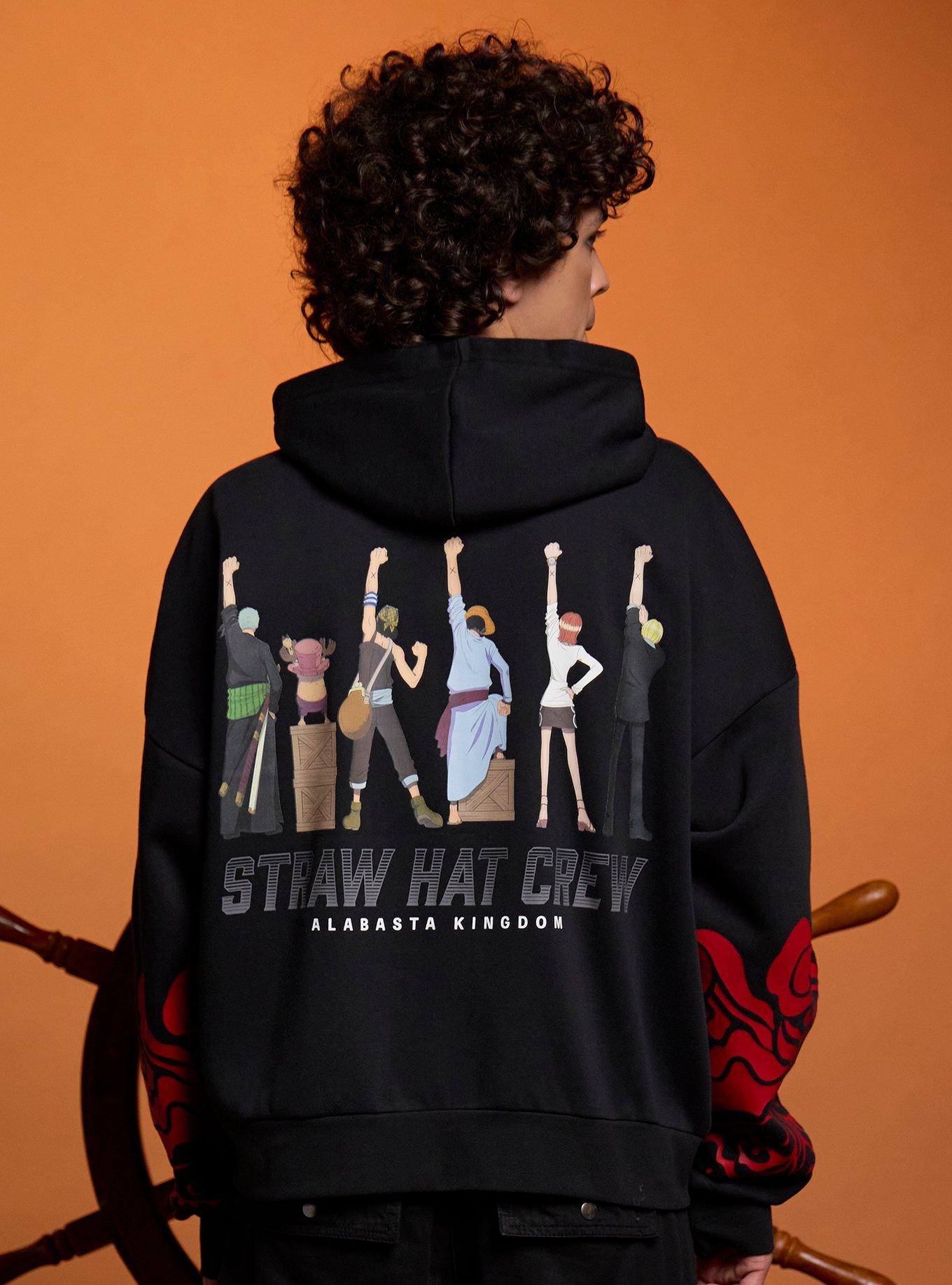 One Piece Alabasta Straw Hat Crew Hoodie, , hi-res
