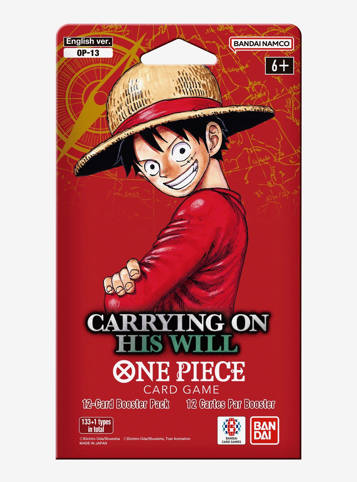 Bandai One Piece Card Game: Carrying On His Will Booster Pack, , alternate