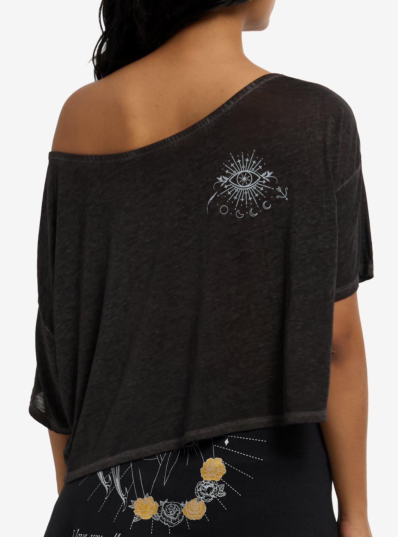 A Court Of Thorns And Roses Feyre Icons Girls Off-Shoulder T-Shirt, , hi-res