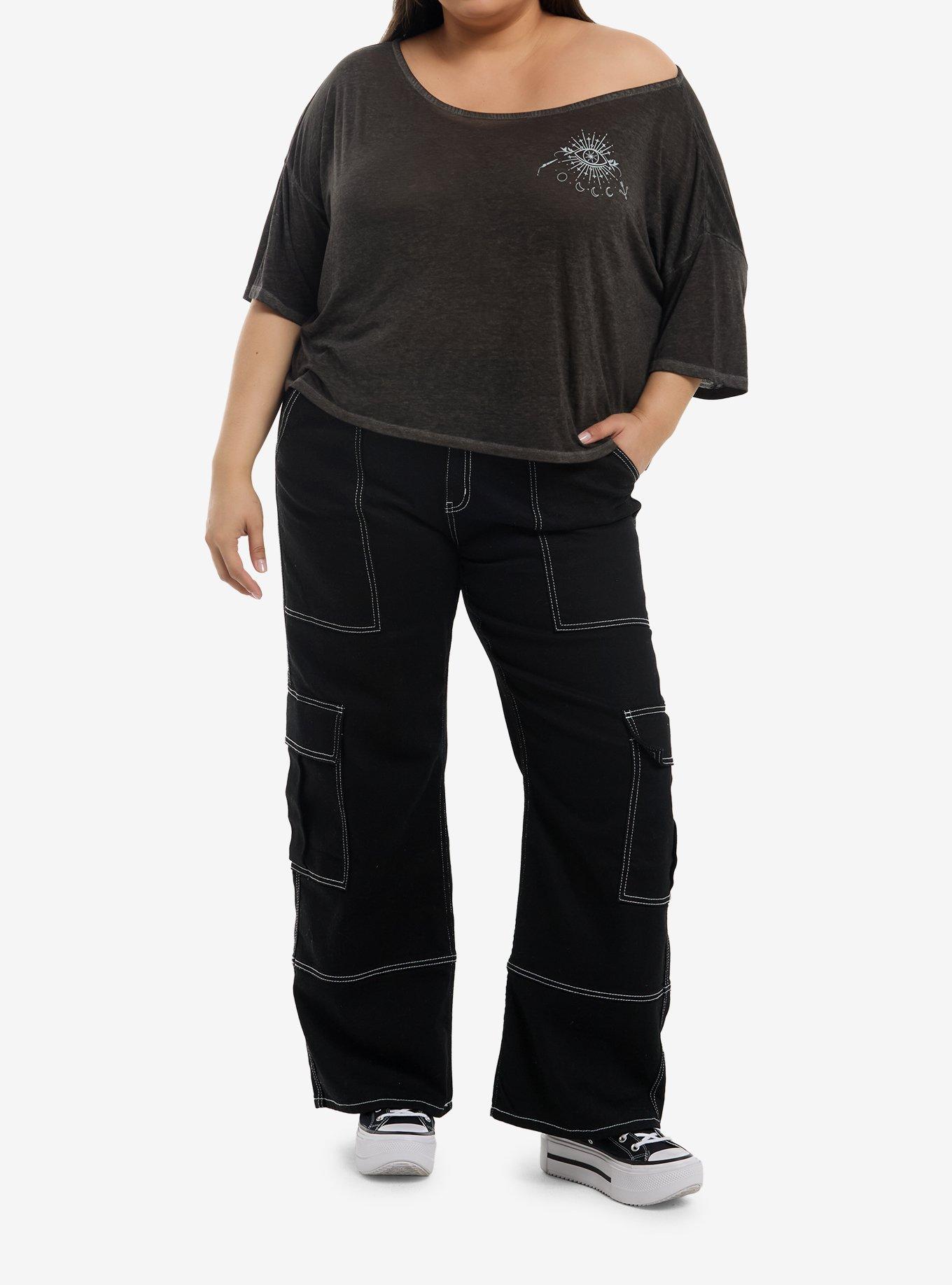 A Court Of Thorns And Roses Feyre Icons Girls Off-Shoulder T-Shirt Plus Size, , alternate