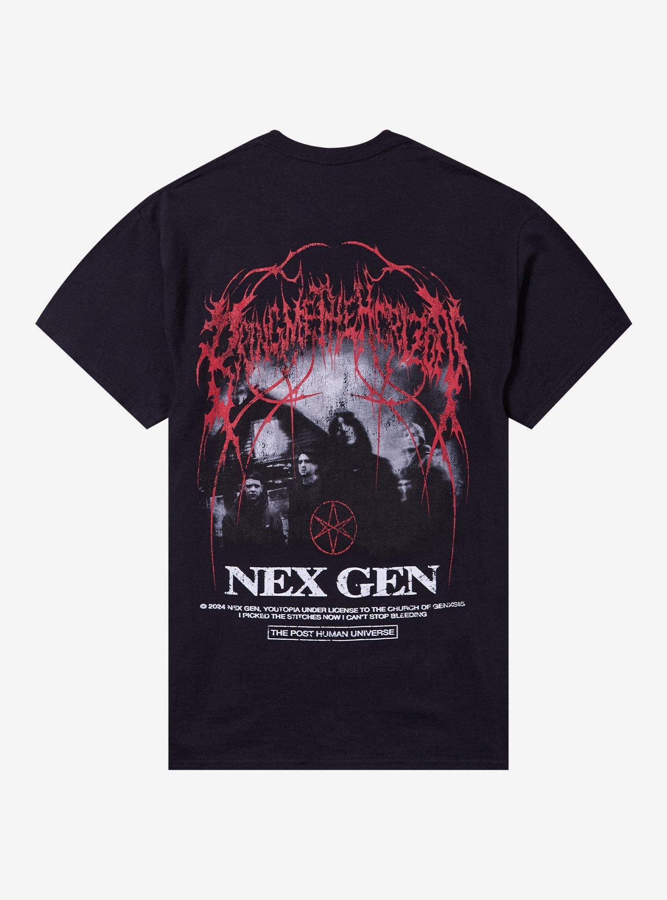 Bring Me The Horizon Post Human: Nex Gen Pentagram T-Shirt, , hi-res