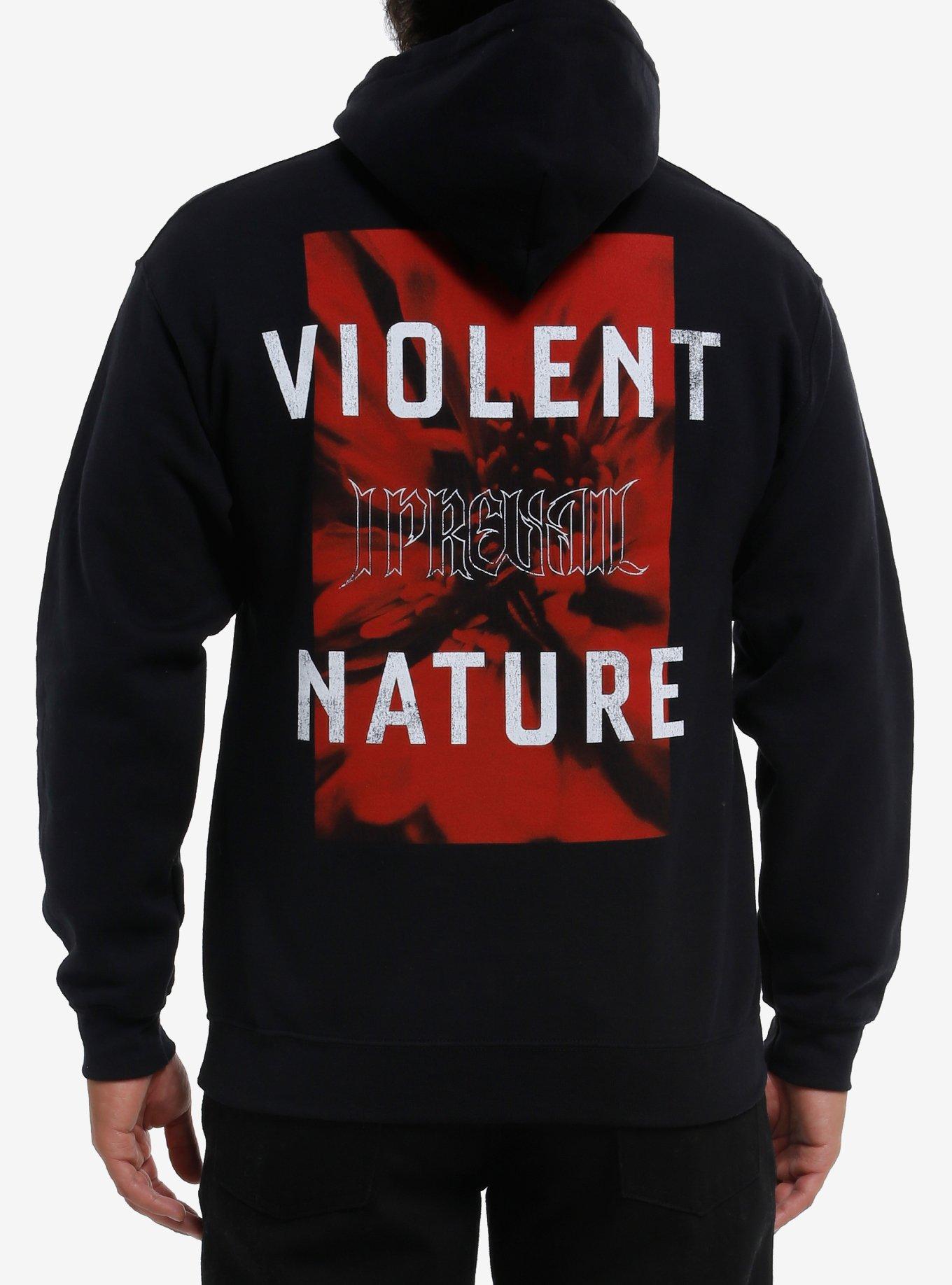 I Prevail Violent Nature Two-Sided Hoodie, , hi-res