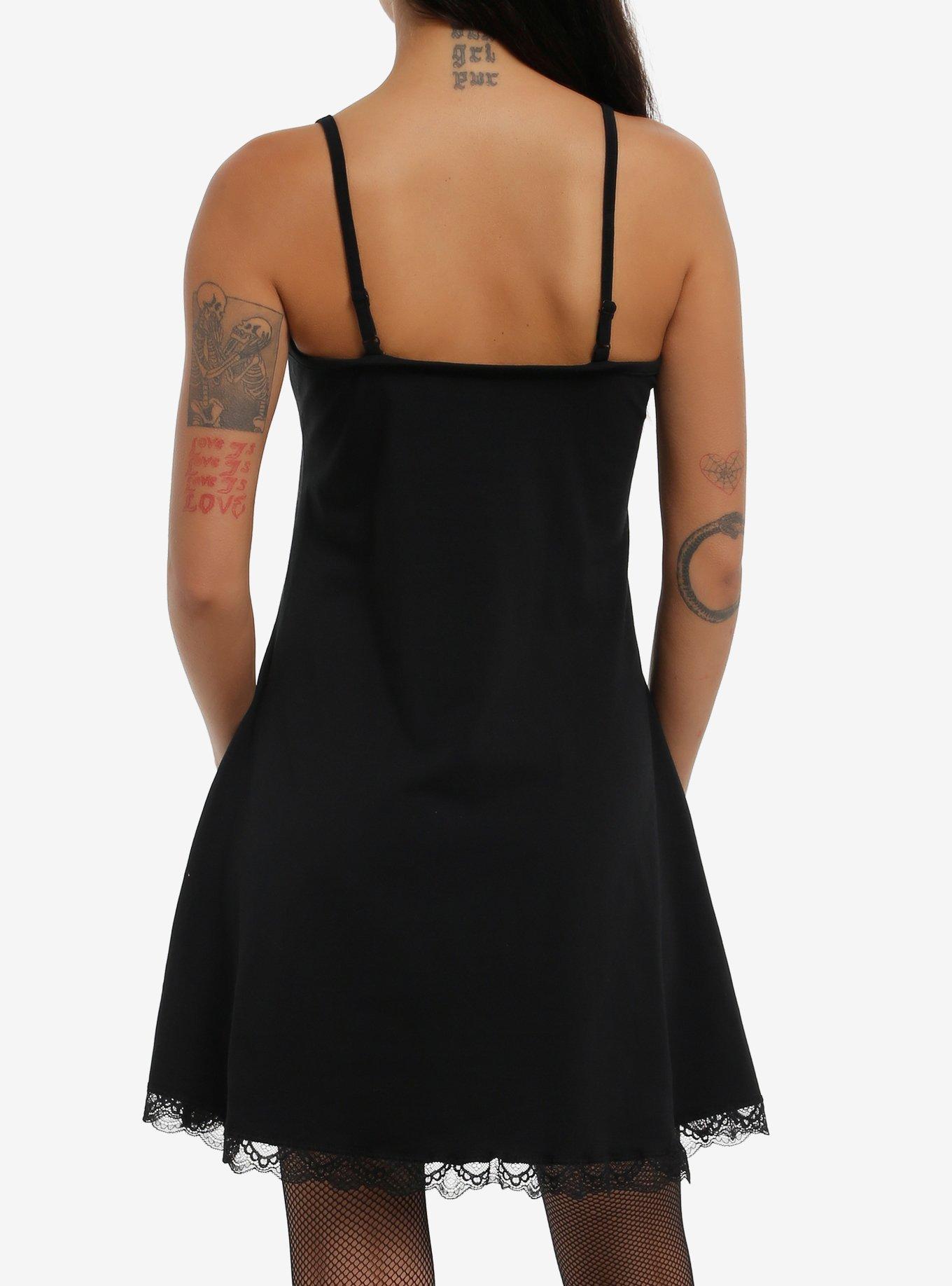 Metallica ...And Justice For All Cami Dress, BLACK, alternate