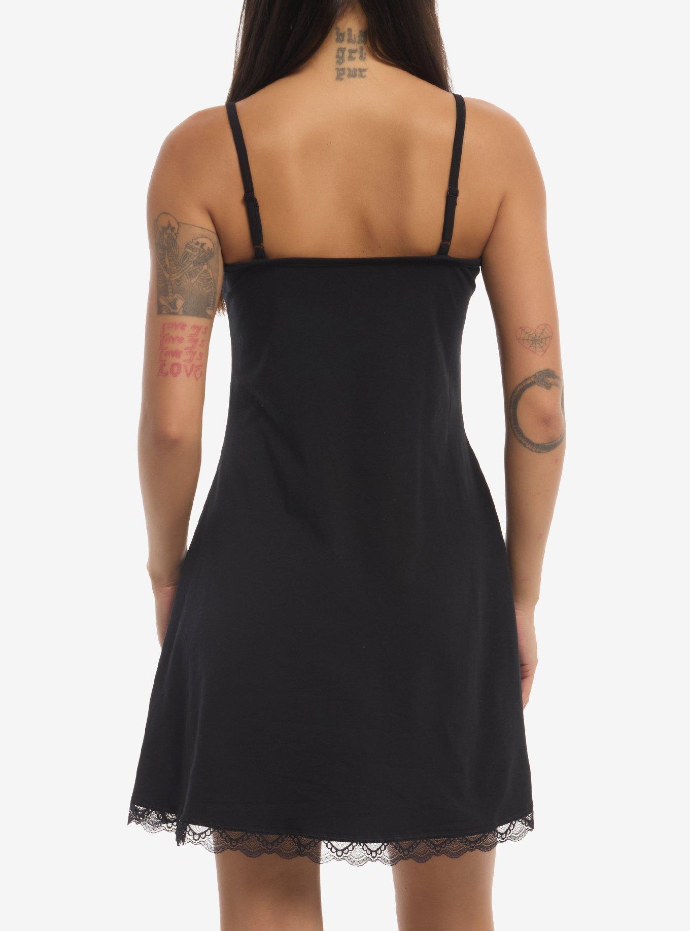 Korn Follow The Leader Cami Dress, BLACK, alternate - view 3
