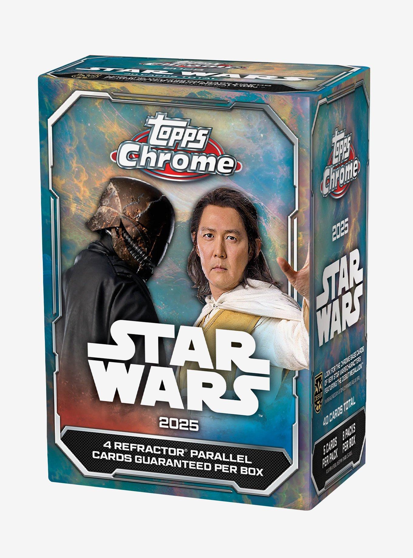 Topps Chrome Star Wars Trading Card Value Box