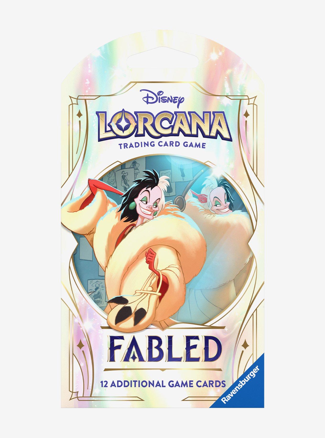 Disney Lorcana Trading Card Game Fabled Booster Pack