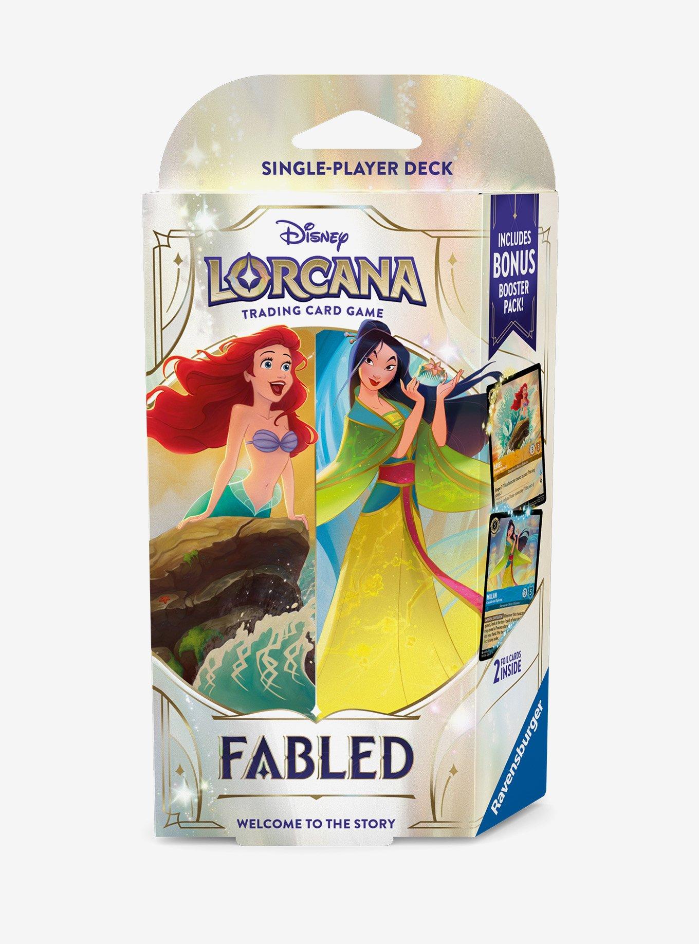 Disney Lorcana Trading Card Game Fabled Single-Player Deck, , alternate