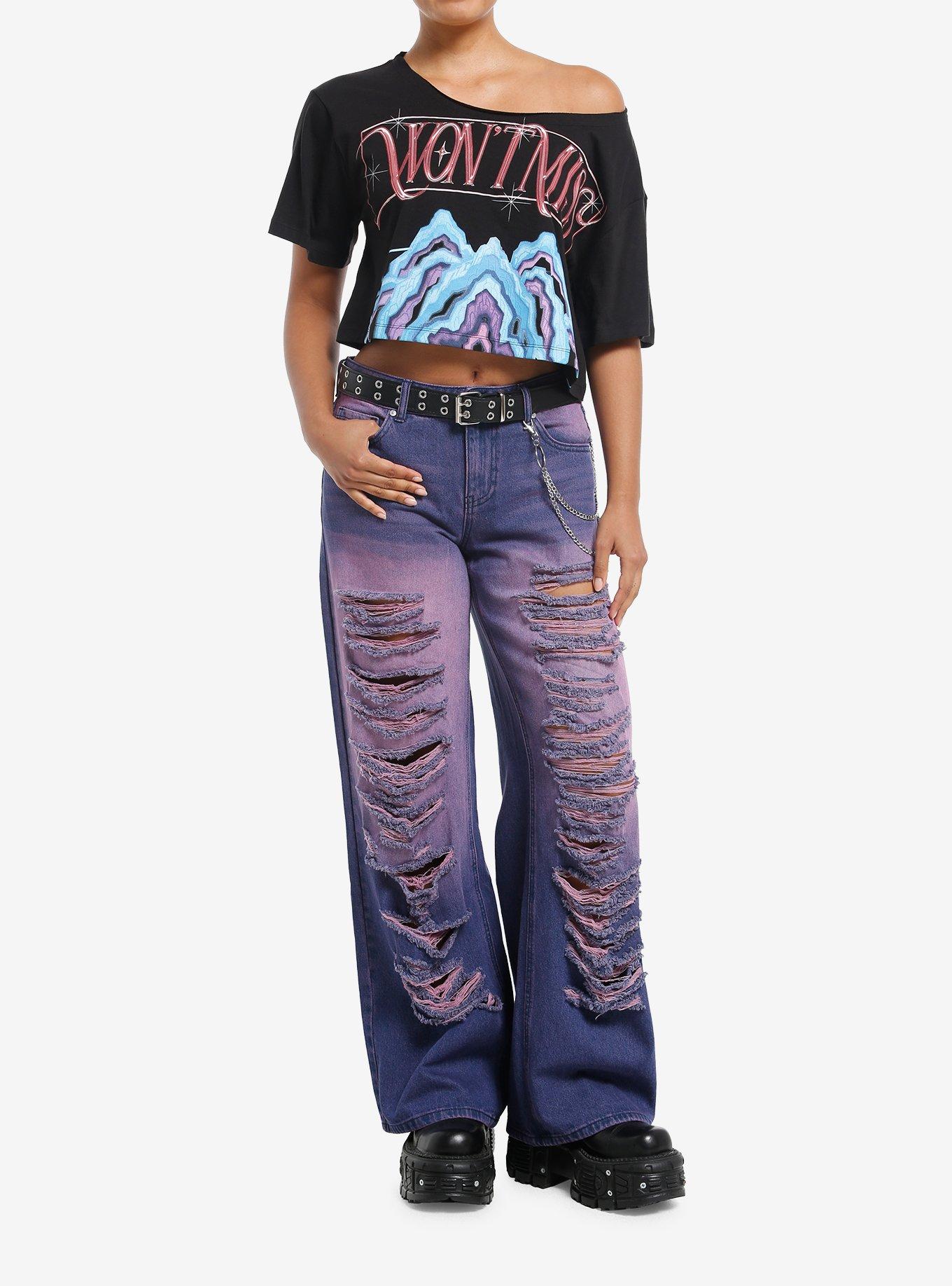 KPop Demon Hunters Mira Cosplay Girls Crop T-Shirt, , hi-res