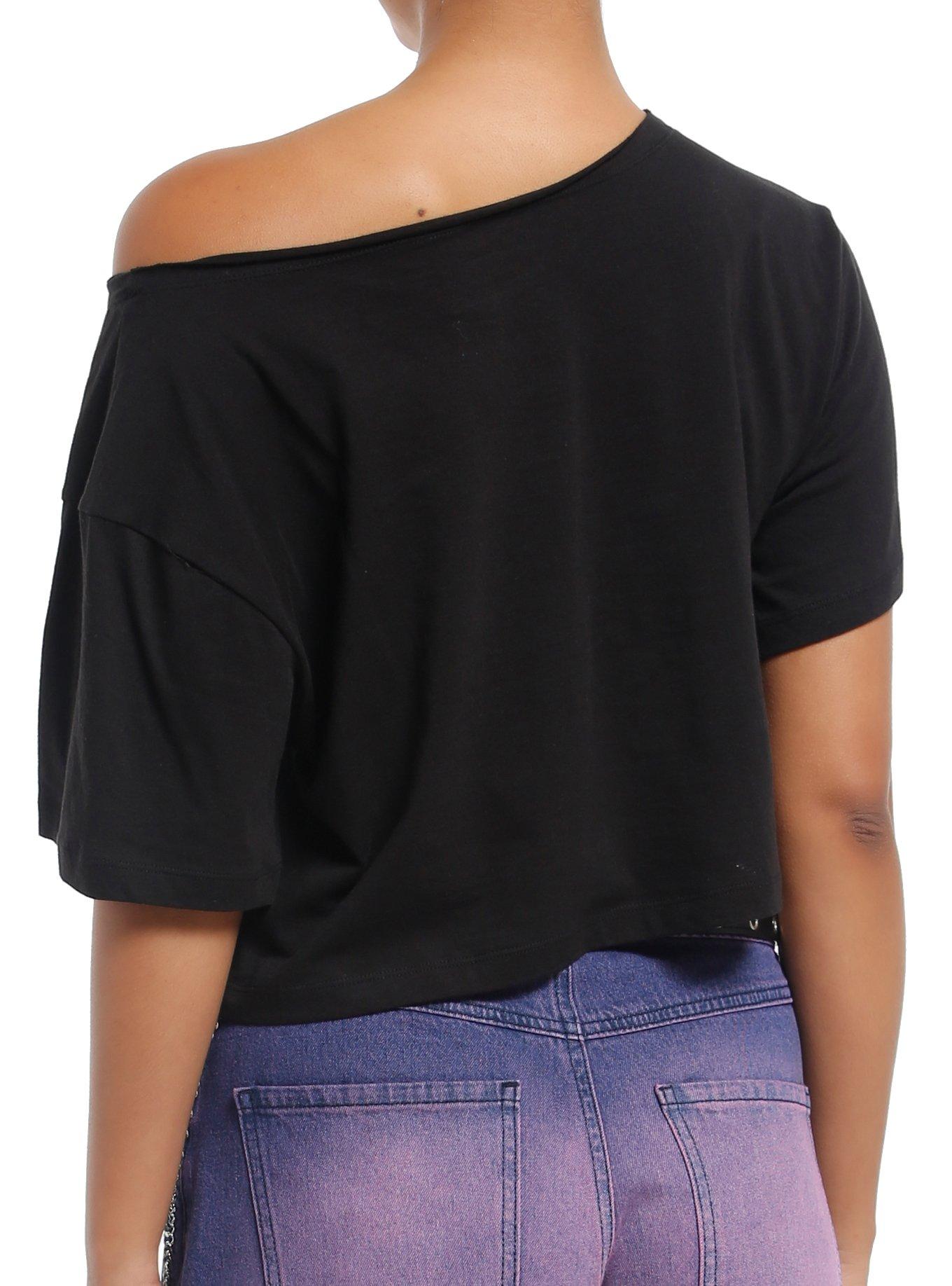 KPop Demon Hunters Mira Cosplay Girls Crop T-Shirt, MULTI, alternate