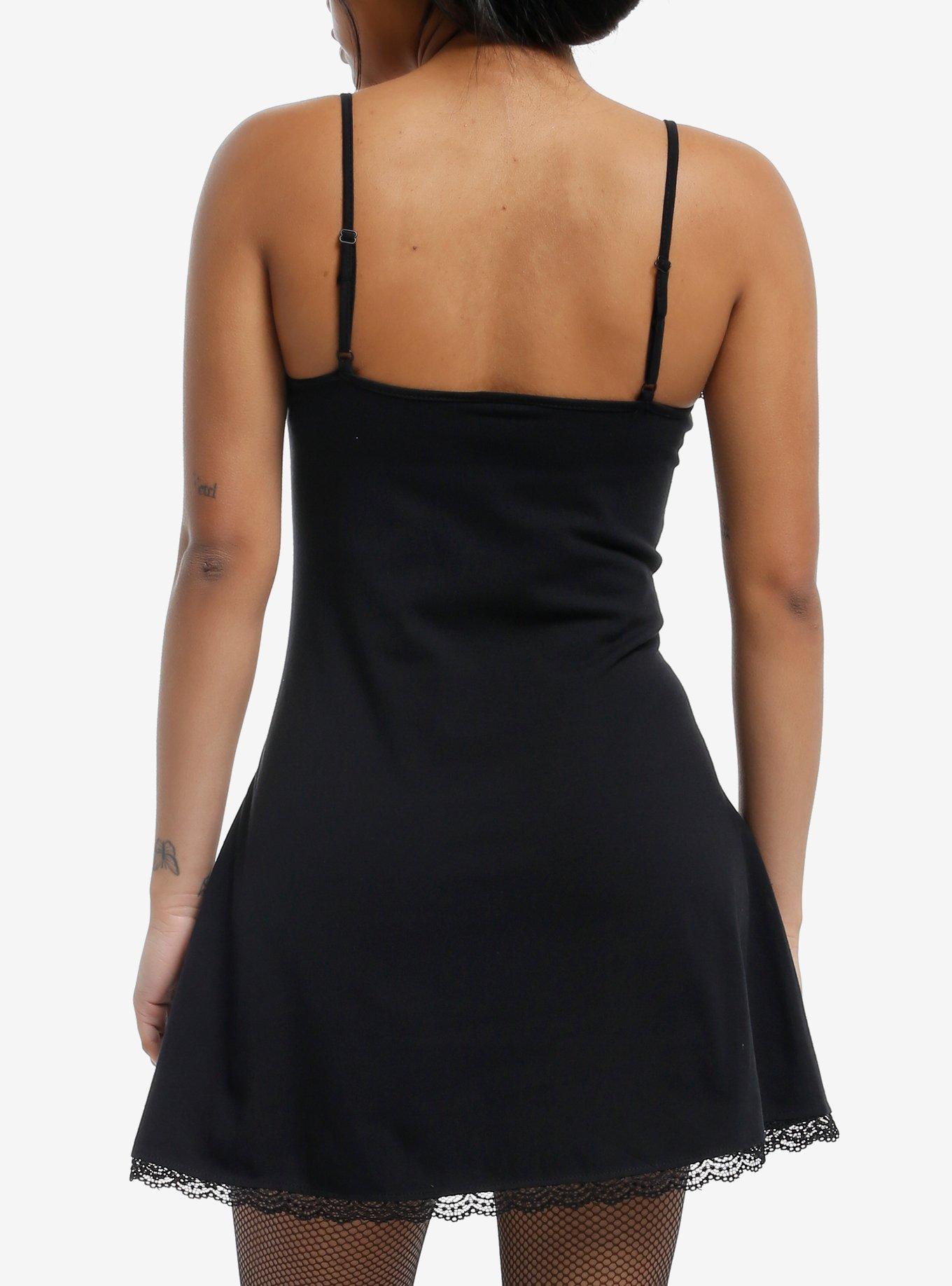 Ghost Papa Emeritus Flowers Cami Dress, BLACK, alternate