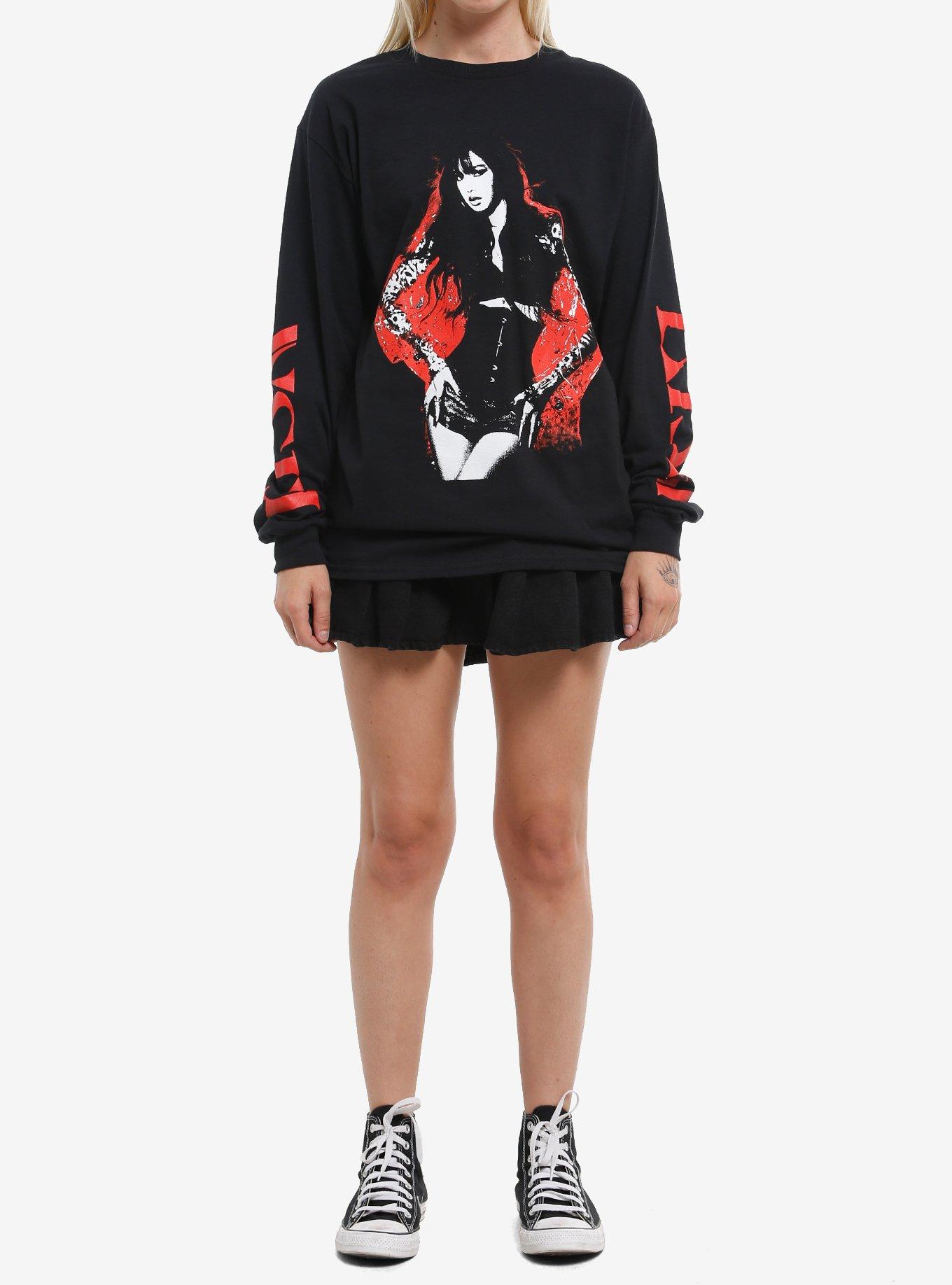 LISA Red & Black Portrait Long-Sleeve T-Shirt, , hi-res