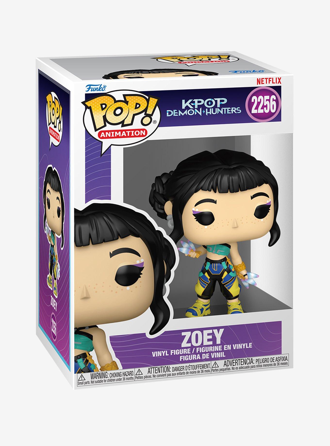 Funko KPop Demon Hunters Pop! Animation Zoey Vinyl Figure, , hi-res