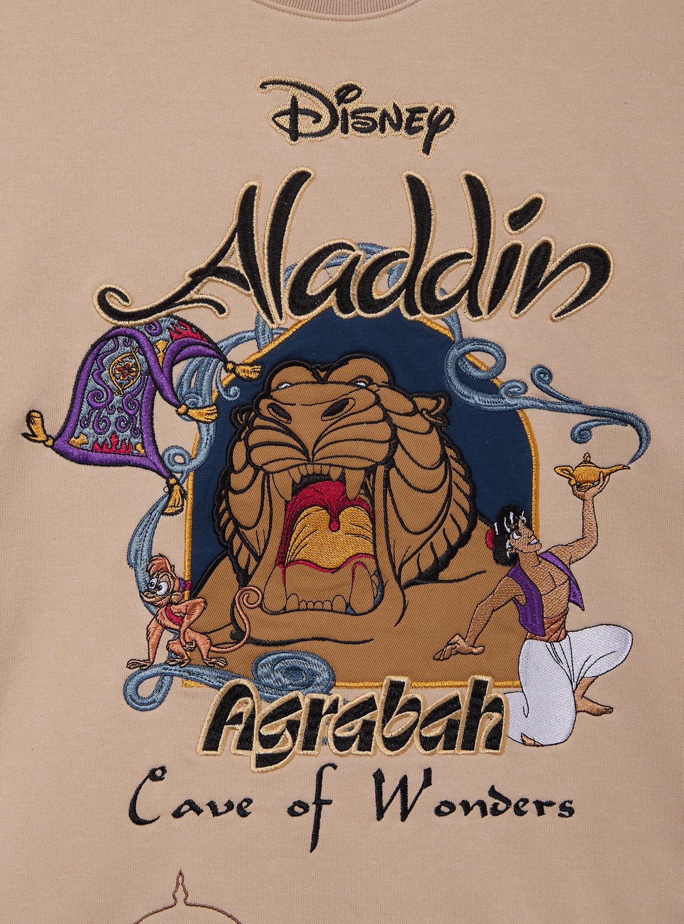 Disney Aladdin Cave of Wonders Crewneck &mdash; BoxLunch Exclusive, , alternate
