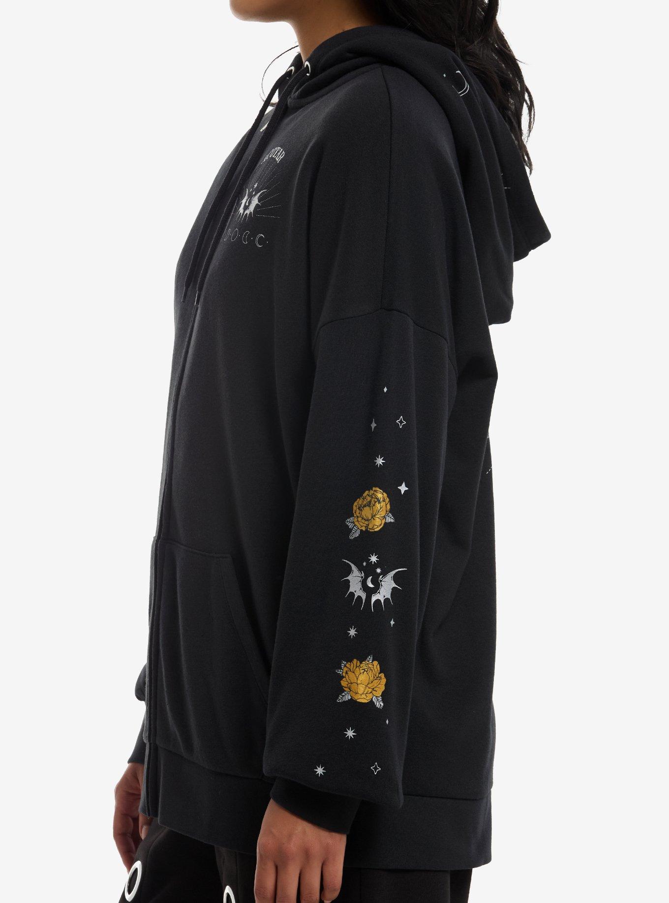 A Court Of Thorns And Roses Metallic Icons Hoodie, GOLD, alternate