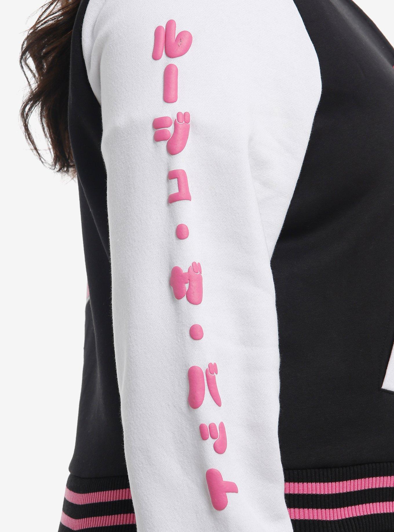 Sonic The Hedgehog Rouge Girls Varsity Jacket Plus Size, MULTI, alternate