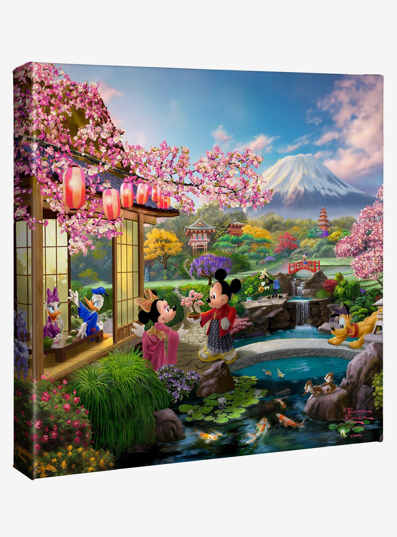 Disney Mickey & Minnie in Japan Gallery Wrapped Canvas, , hi-res