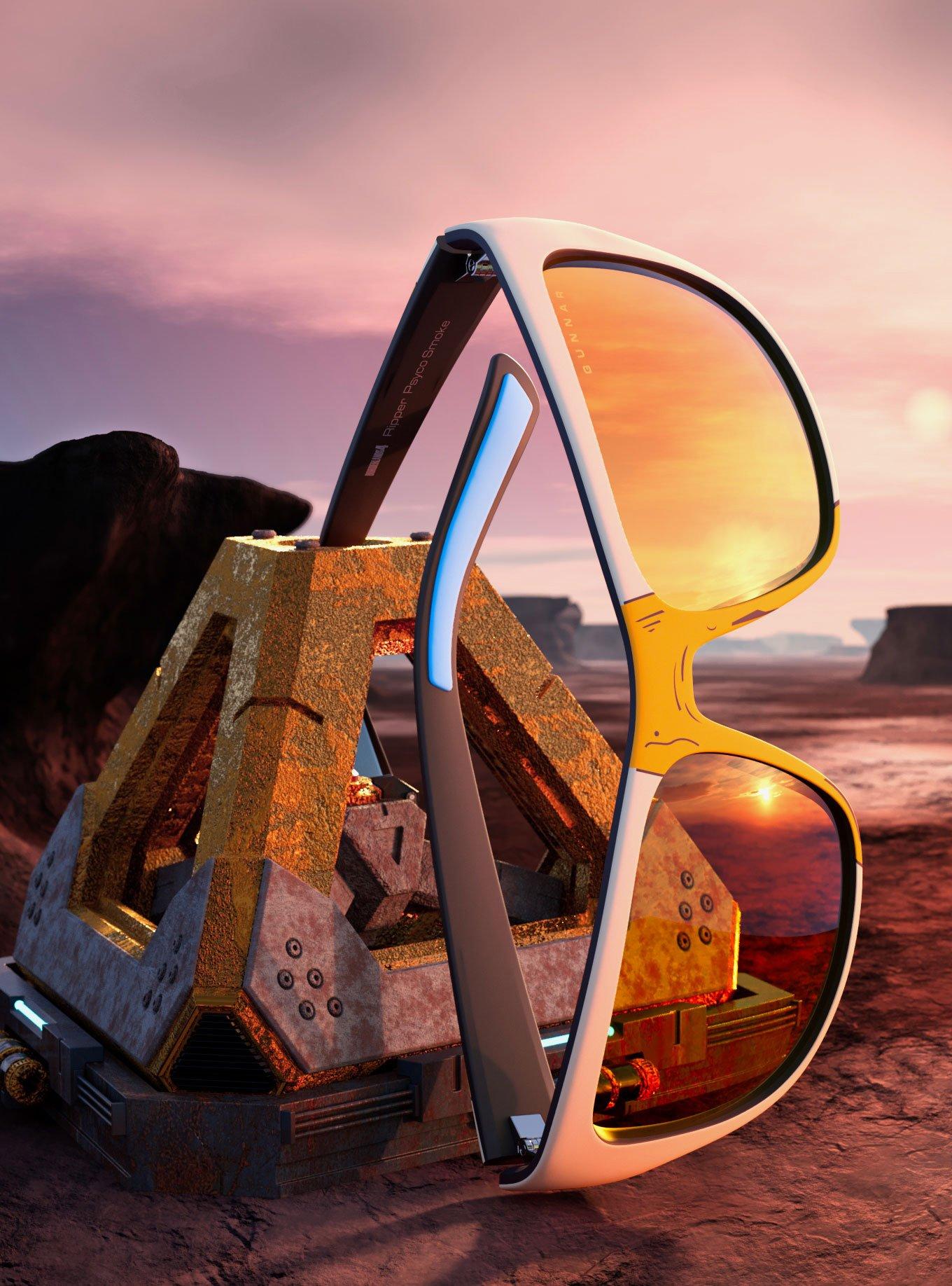 Borderlands 4 x GUNNAR Ripper Amber Tint Blue Light Glasses