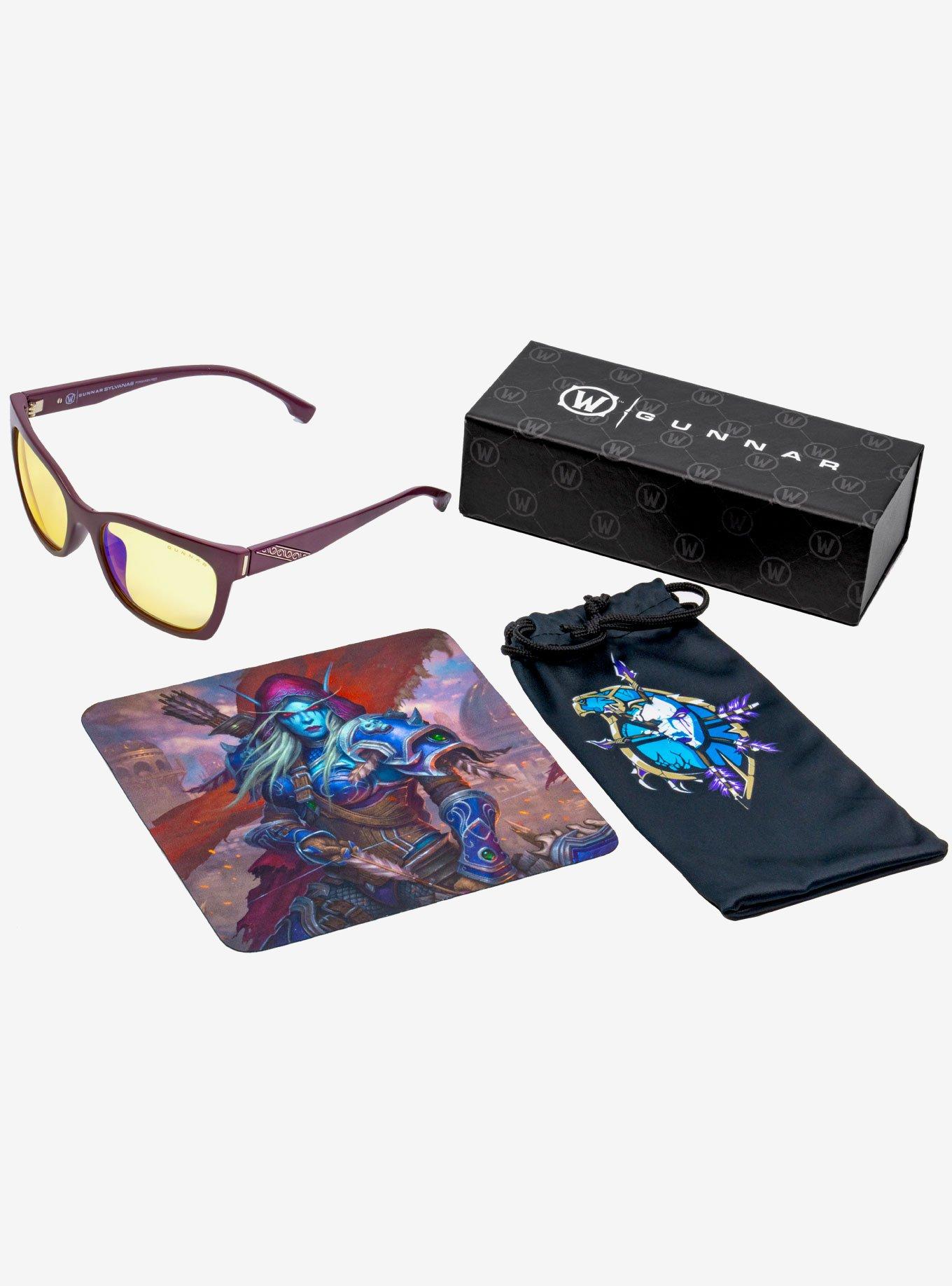 World of Warcraft x GUNNAR Sylvanas Amber Tint Blue Light Glasses, , alternate