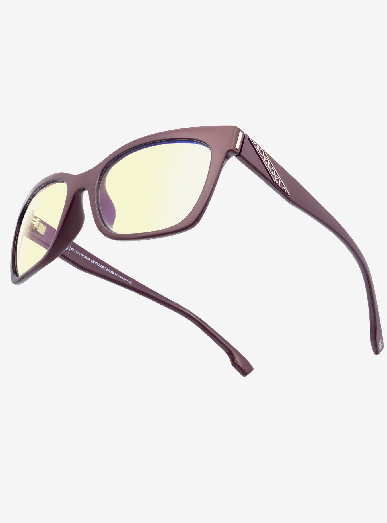 World of Warcraft x GUNNAR Sylvanas Amber Tint Blue Light Glasses, , alternate