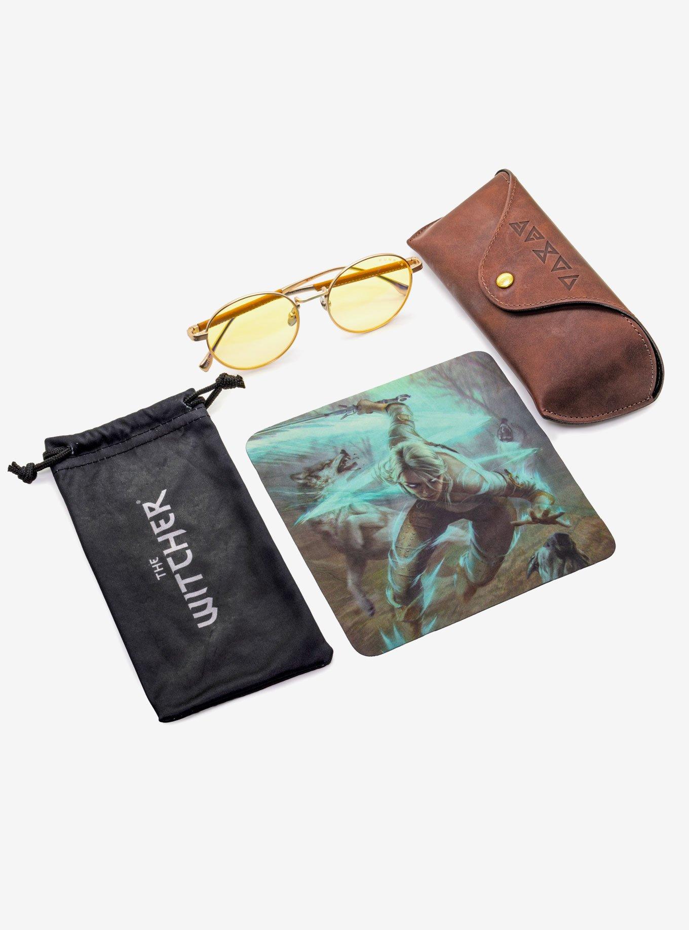 Witcher x GUNNAR Ciri Amber Tint Blue Light Glasses