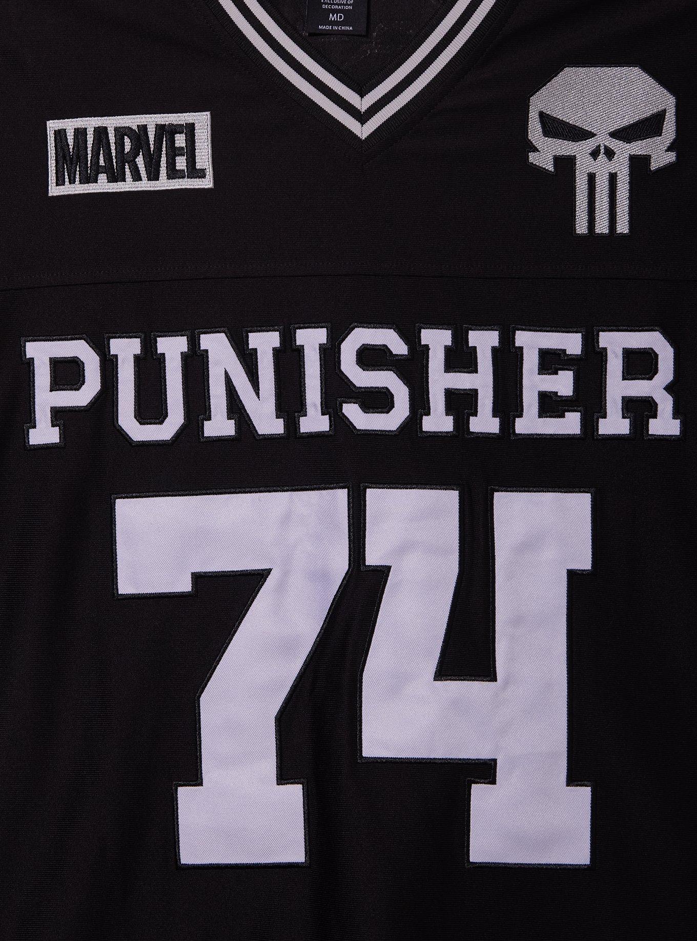 Marvel Punisher Football Jersey - BoxLunch Exclusive