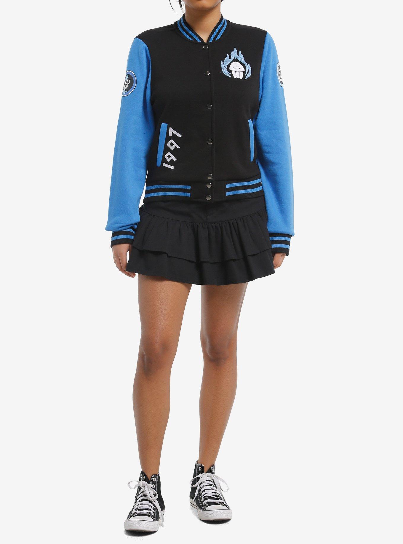 Disney Hercules Hades Girls Varsity Jacket, MULTI, alternate