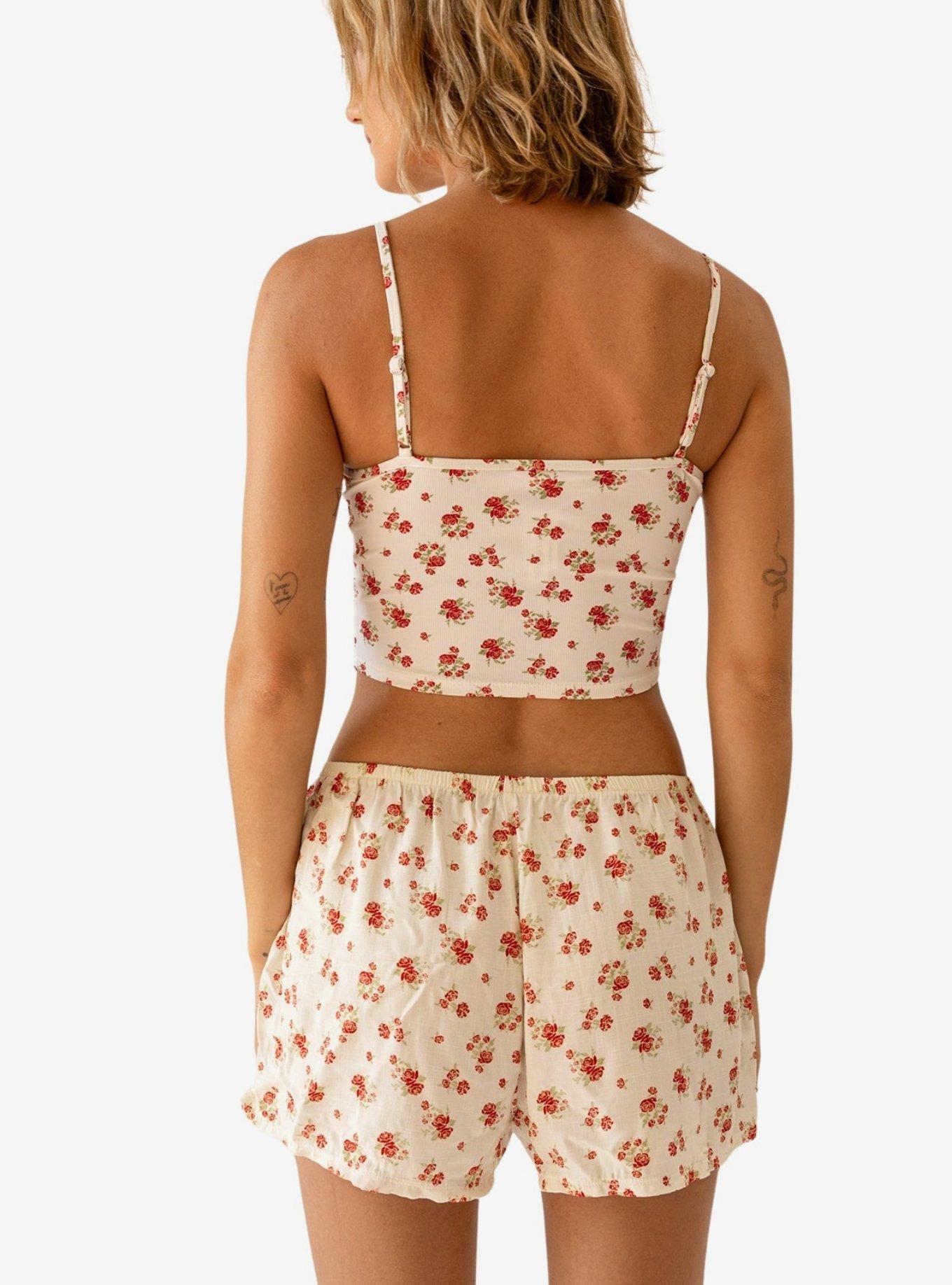 Dippin' Daisy's Luna Shorts, RED, alternate
