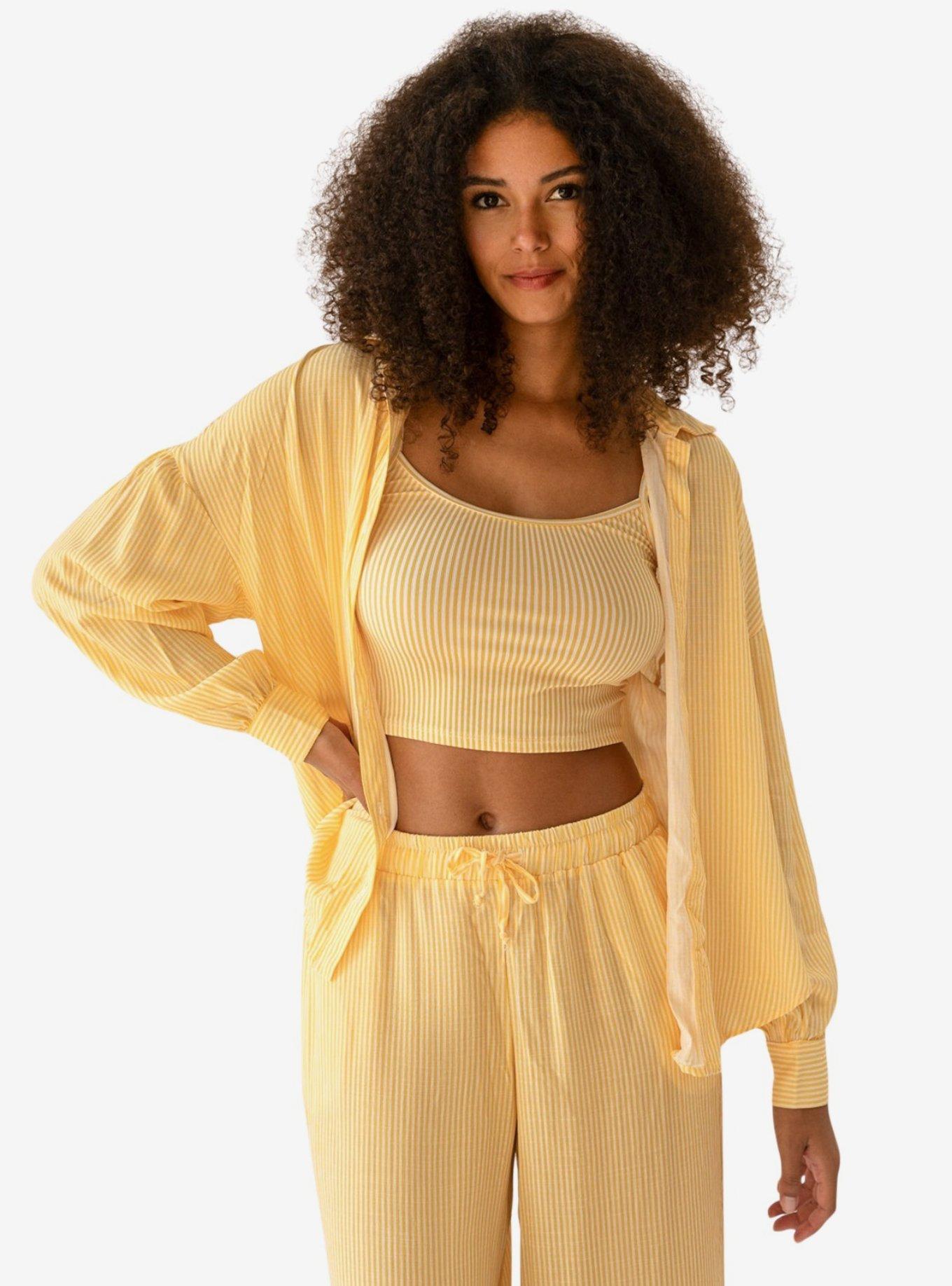 Dippin' Daisy's Dolce Notte Lounge Pants, LIGHT YELLOW, alternate