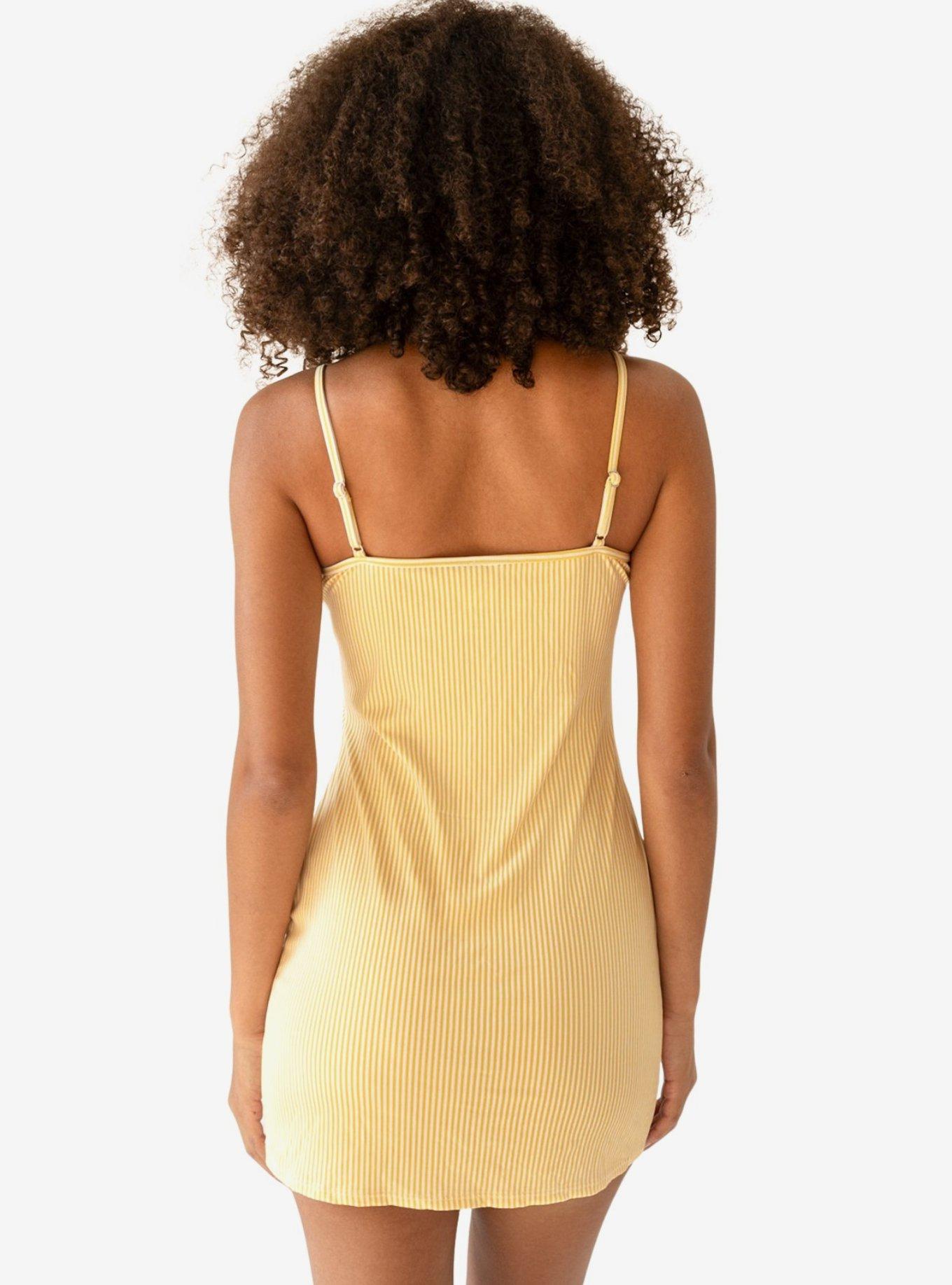 Dippin' Daisy's Seta Mini Dress, LIGHT YELLOW, alternate