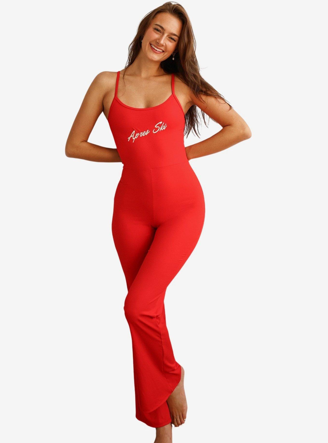Dippin' Daisy's Ash Jumpsuit, RED, alternate