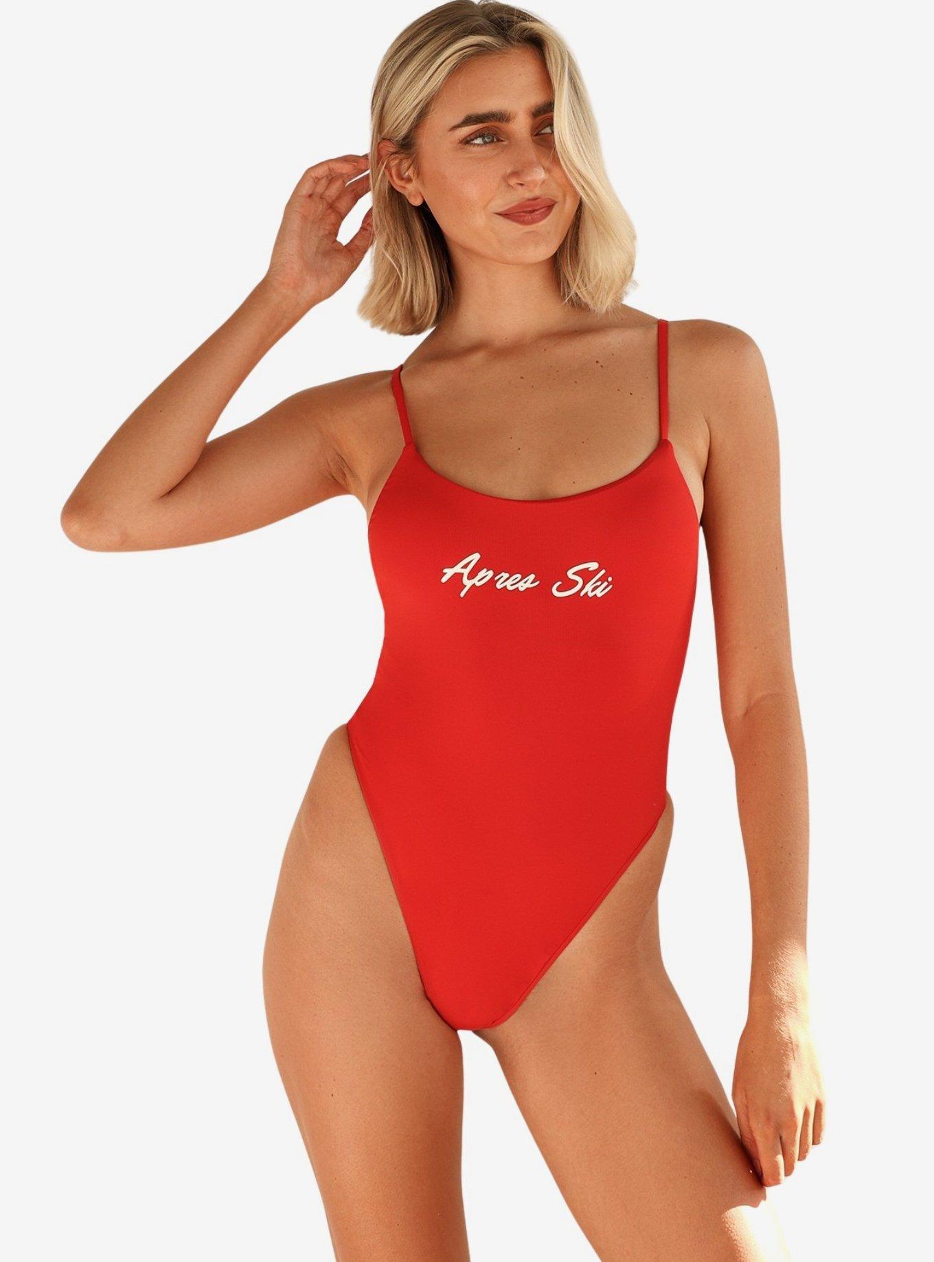 Dippin' Daisy's Crystal One Piece, RED, alternate